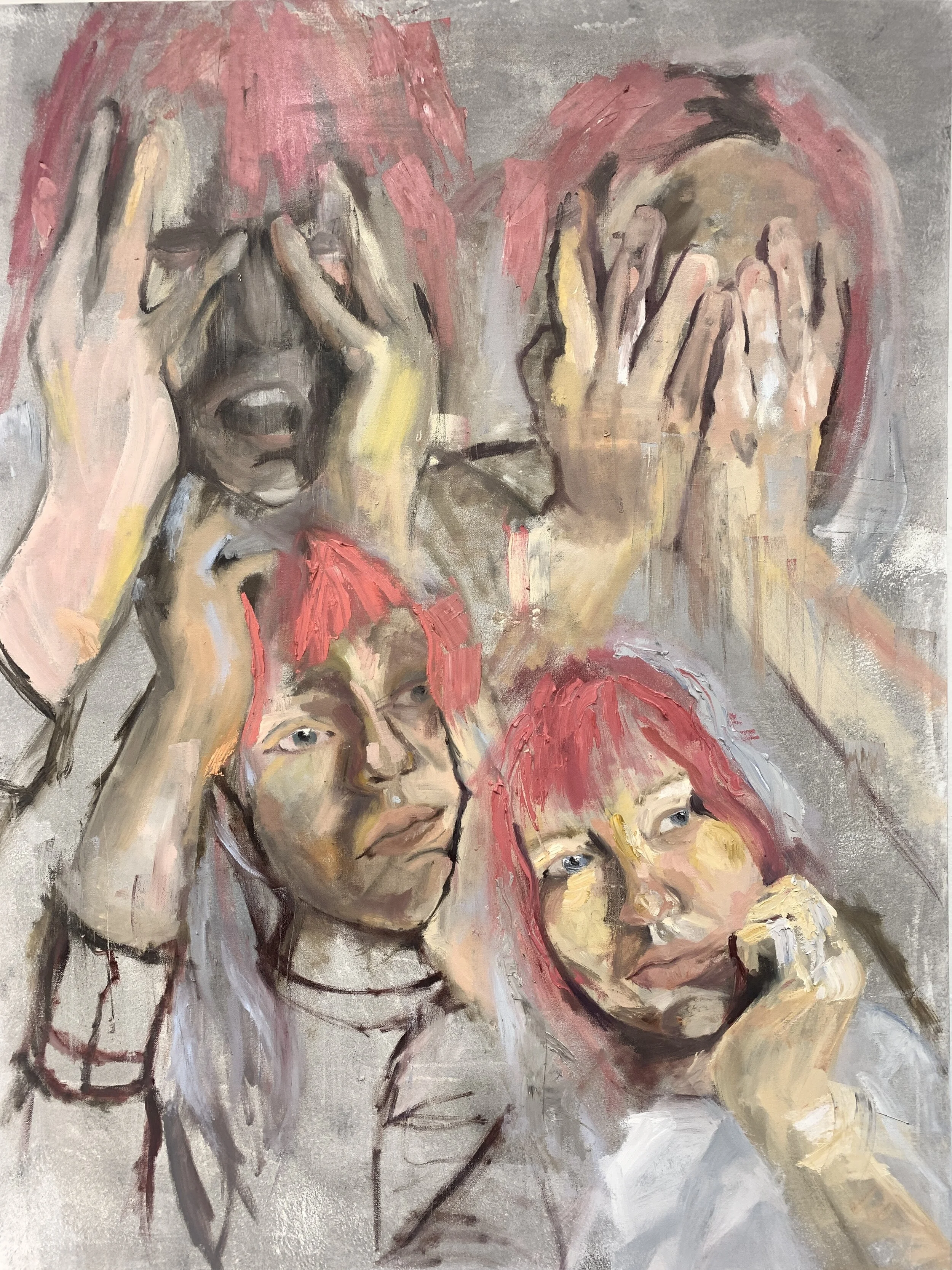 The Breakdown 
Oil on Canvas
4'x3'
2020