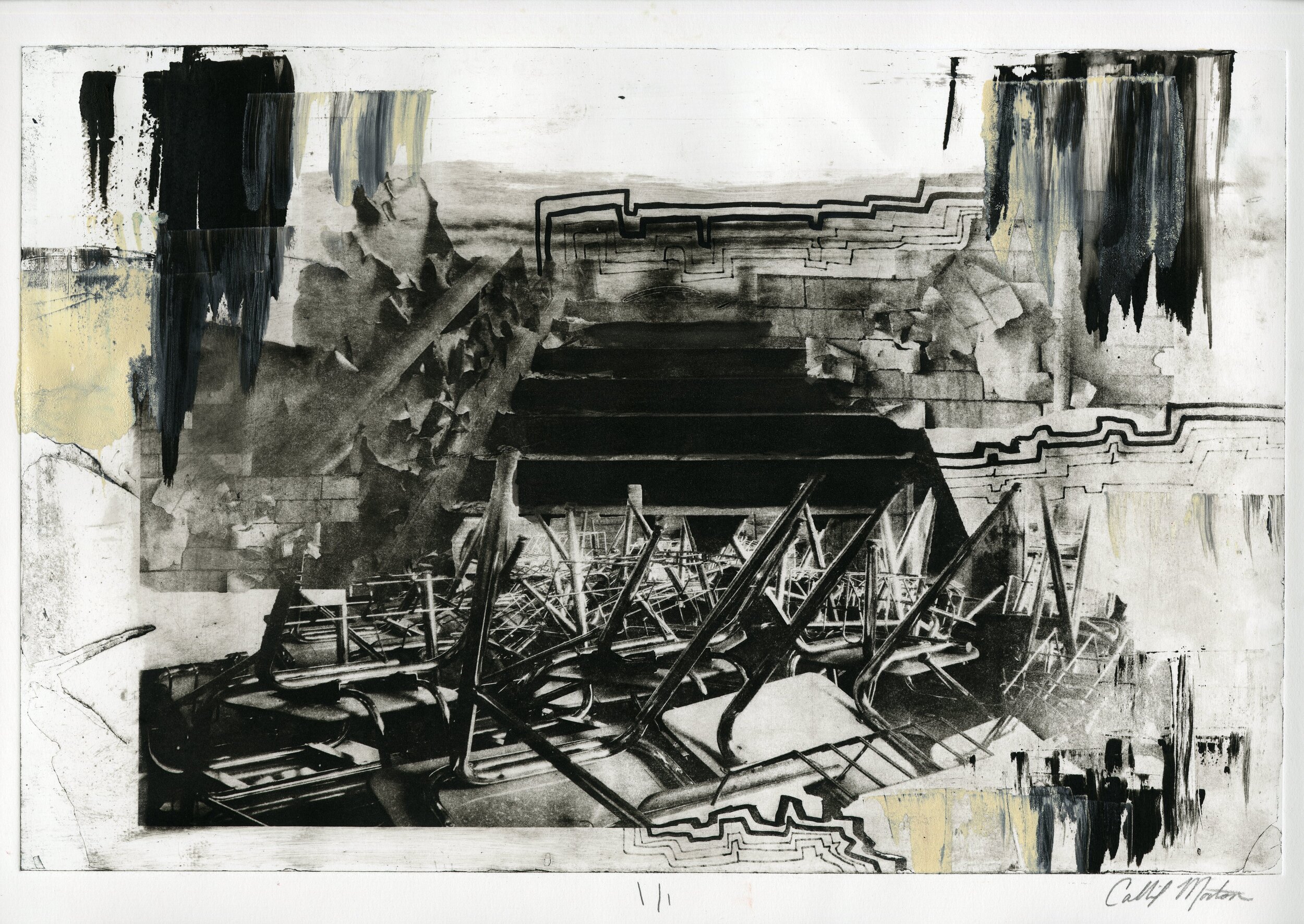 Untitled
Photoetching Monotprint
2021