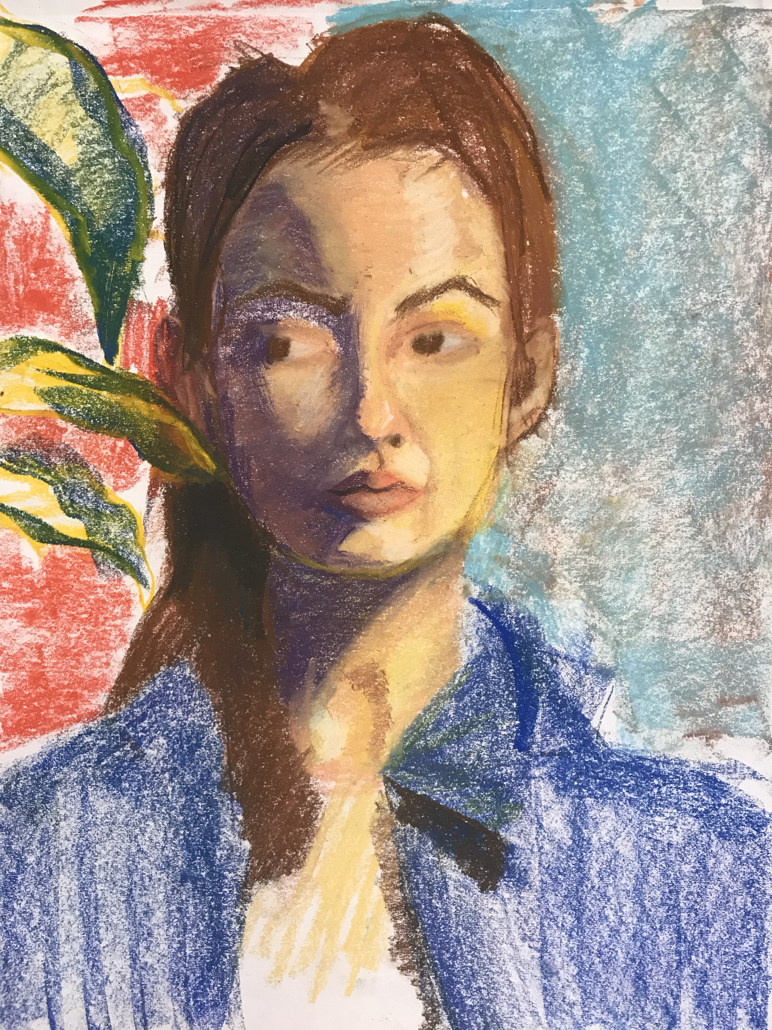 Marin-Taj
Chalk Pastel 
18" x 24"
2019