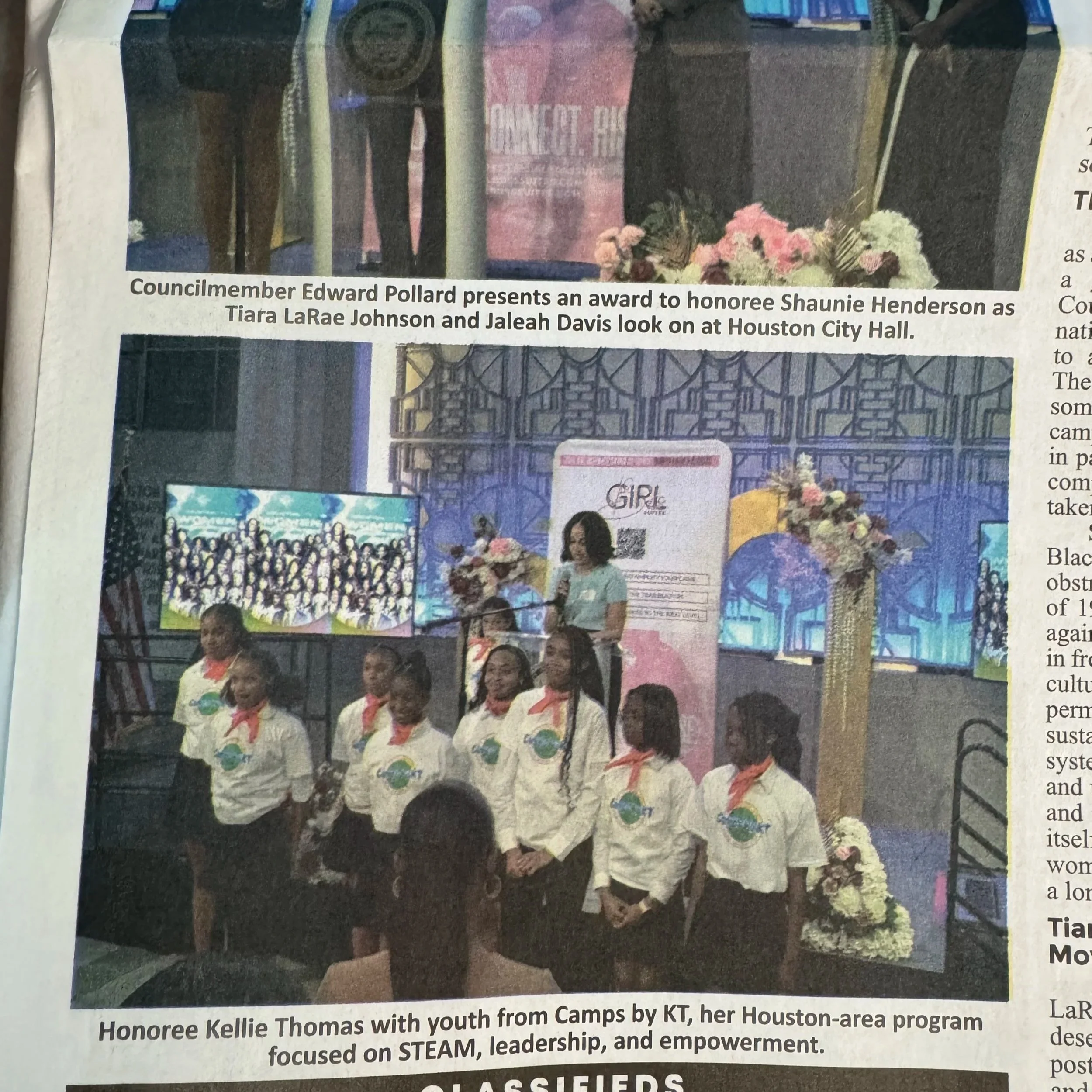 Featured in Forward Times