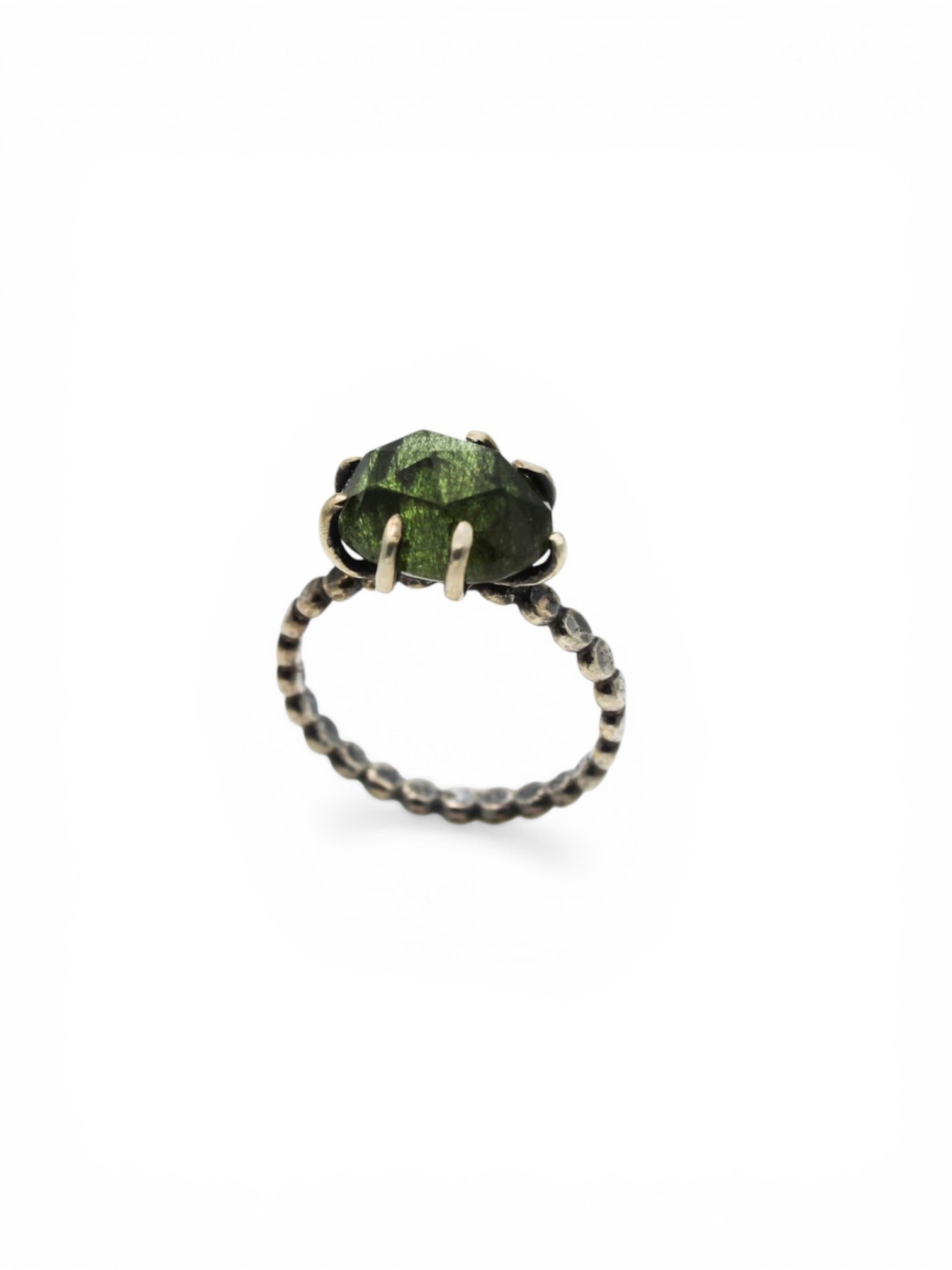 Grandidierite Stacker Ring