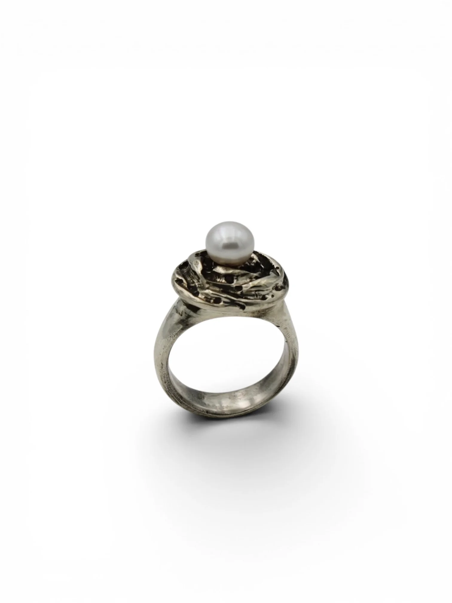 Pearl Swirl Ring