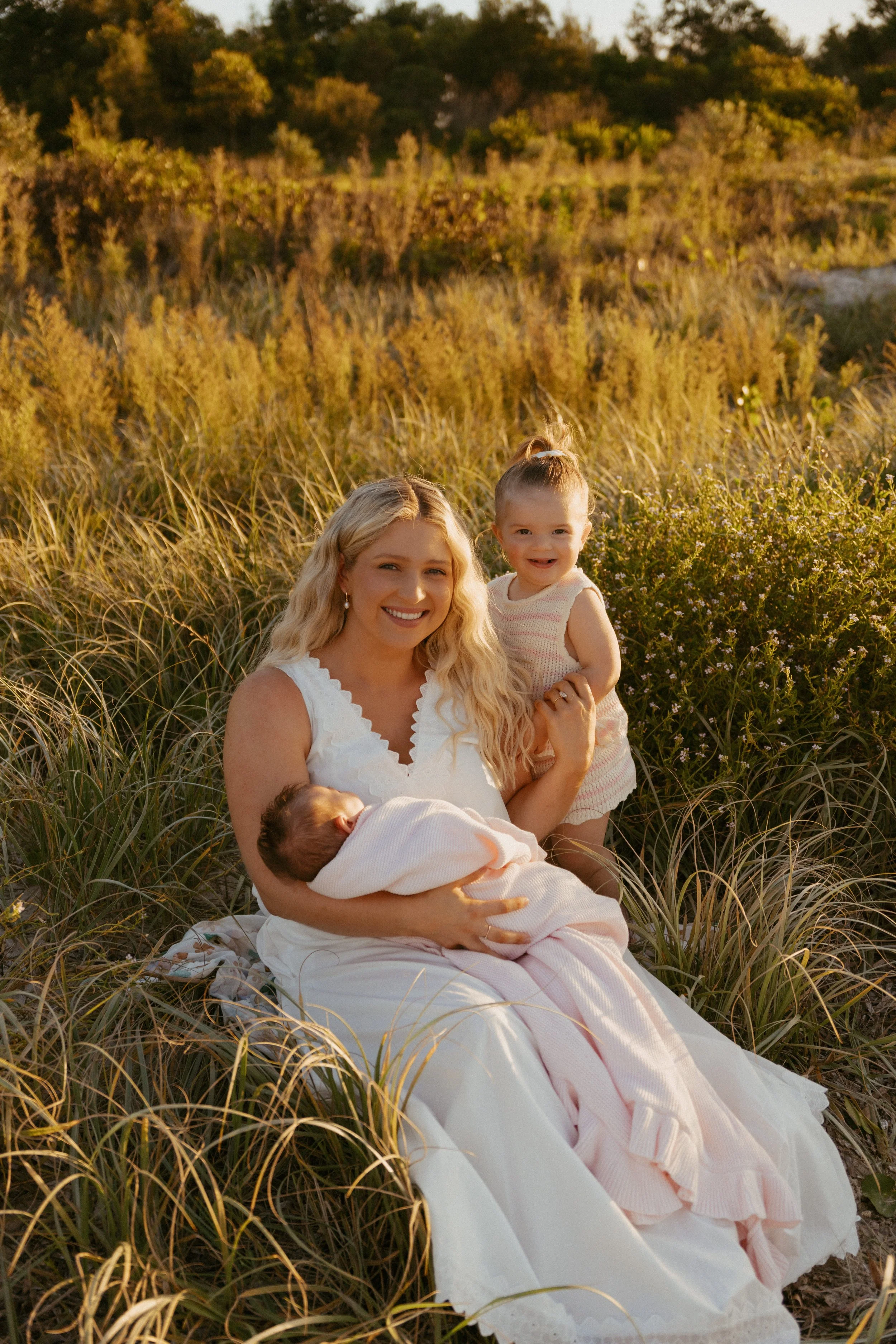 Golden Sunset By The Sea