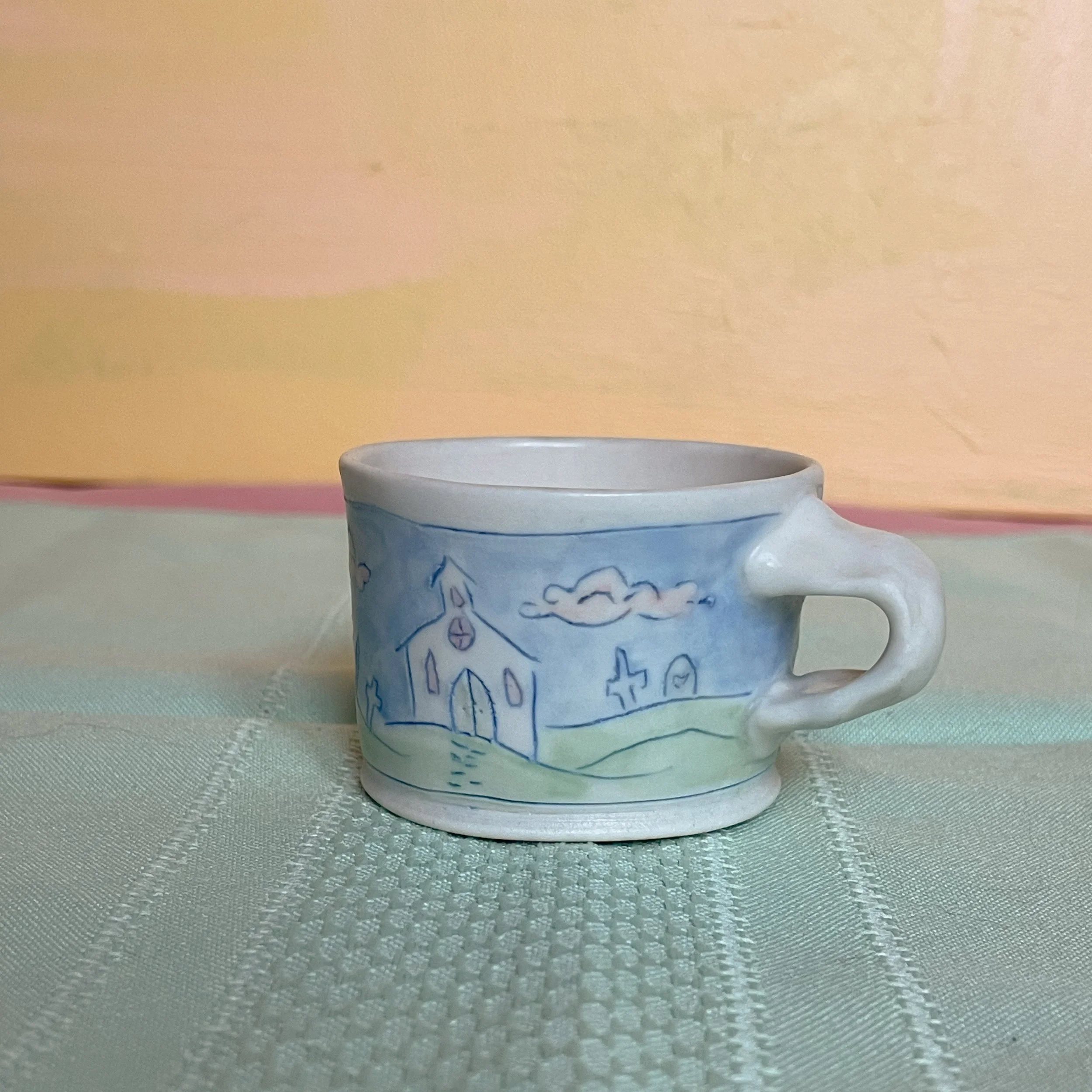 Cemetery Espresso Mug