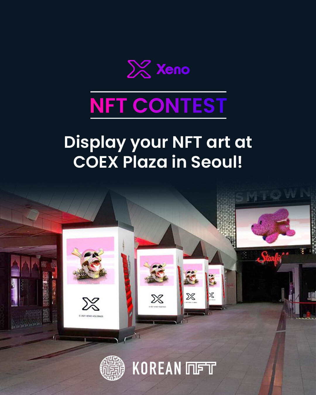 COEX EXHIBITION - Xeno X Korean NFT