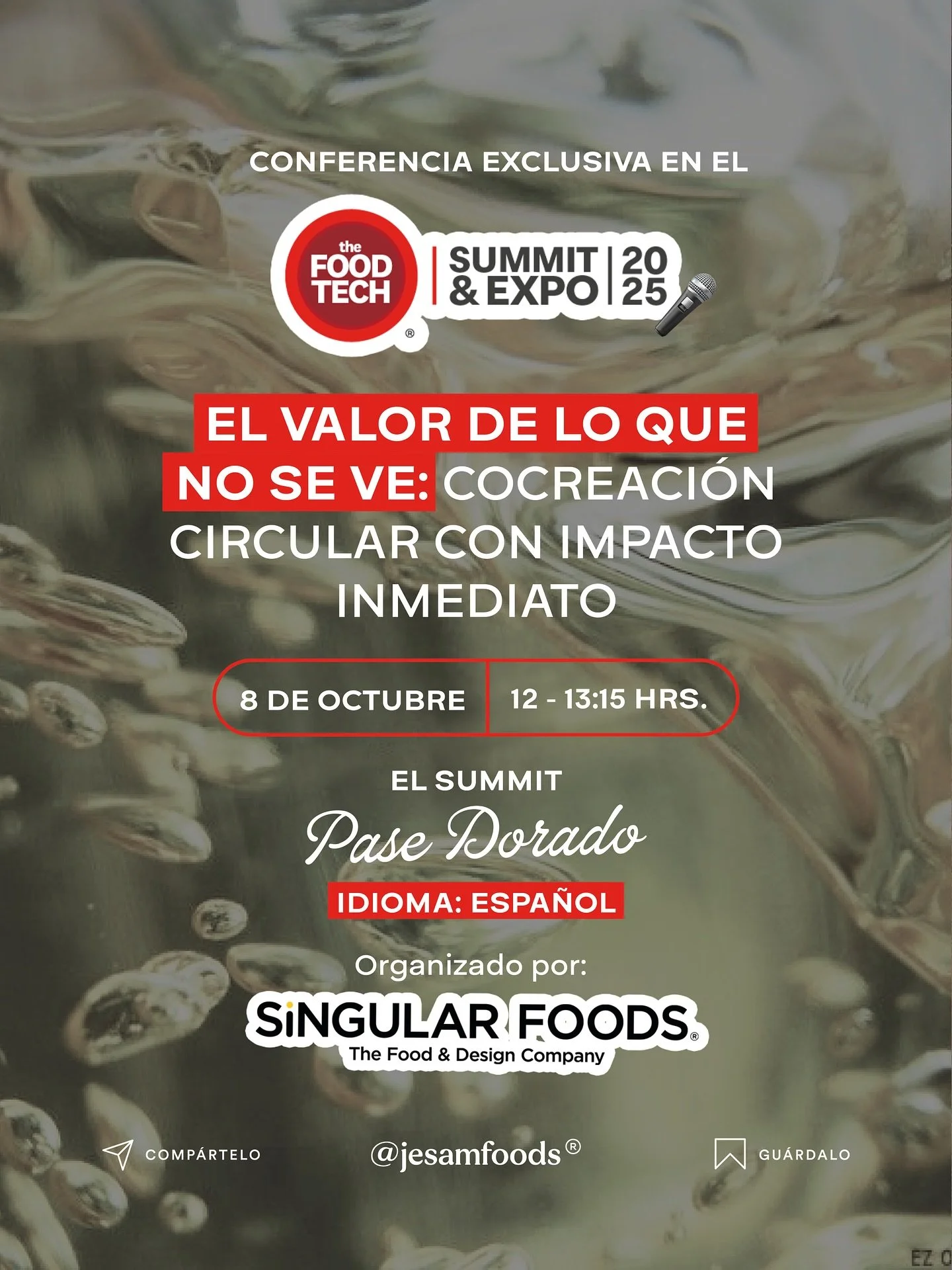 ¿Y si lo más valioso de tu producto no se ve?
🌱 Trazabilidad, diseño estratégico, ingredientes con identidad, cocreación… Estos elementos invisibles están cambiando el juego en la industria alimentar