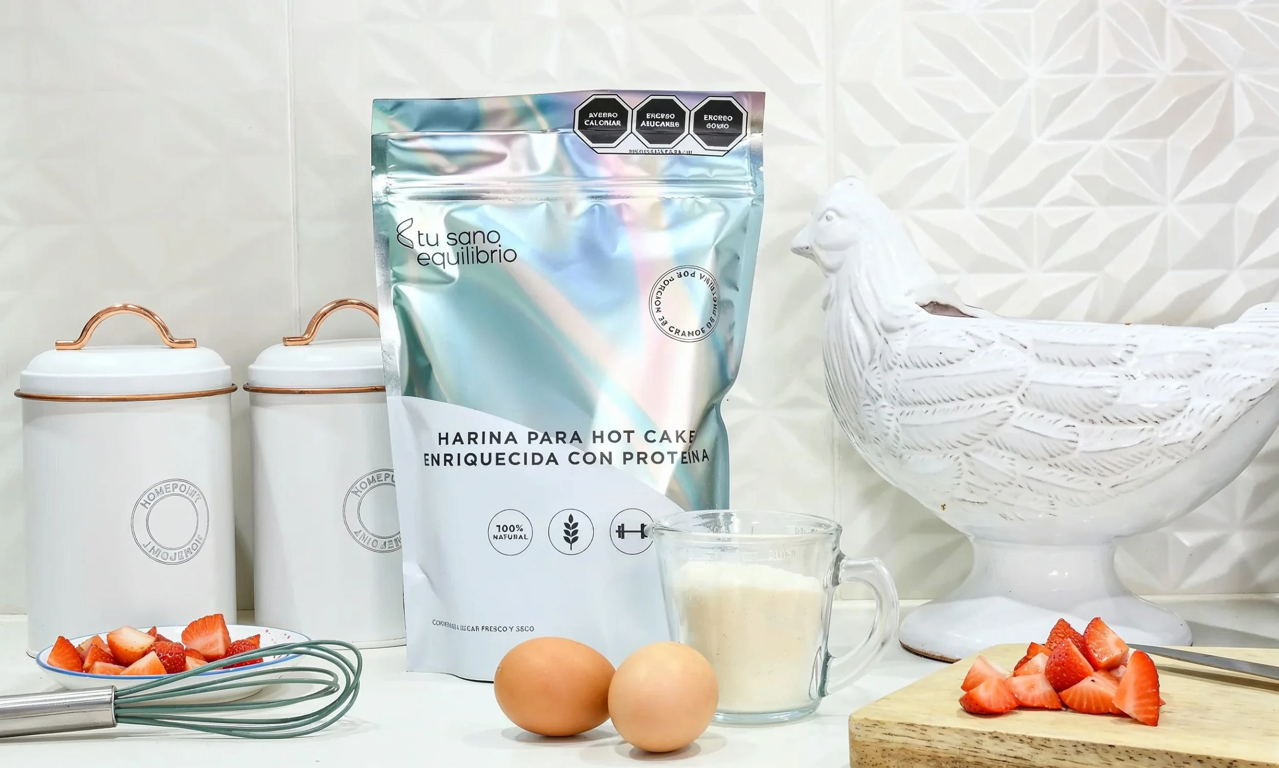 Hotcakes con proteína