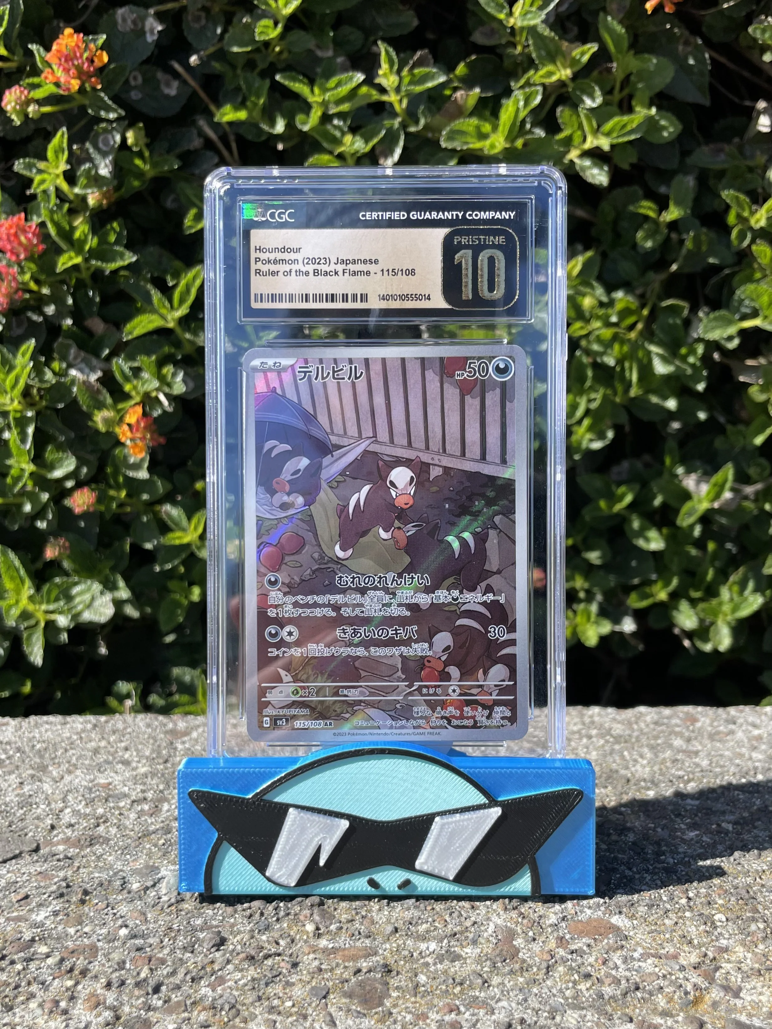 Houndour Graded Card