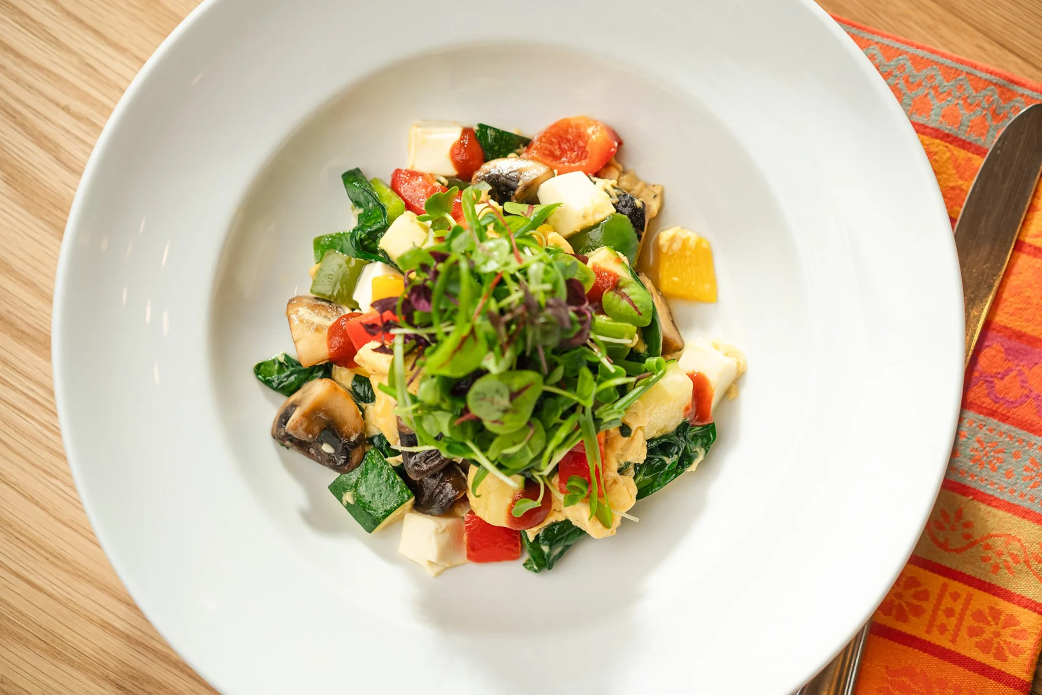 Where Vegetables Take Centre Stage