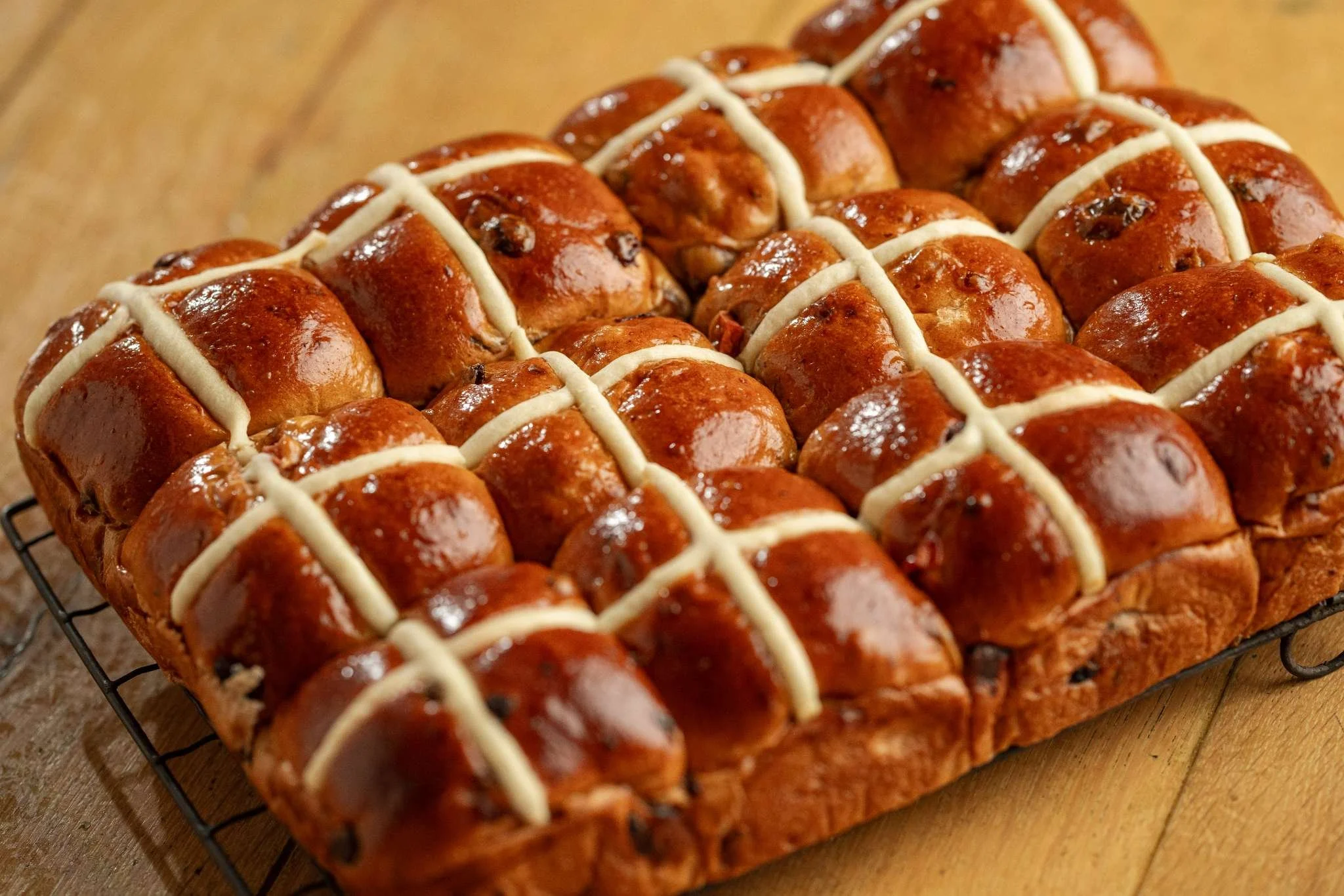 Hot Cross Bun 6 pieces