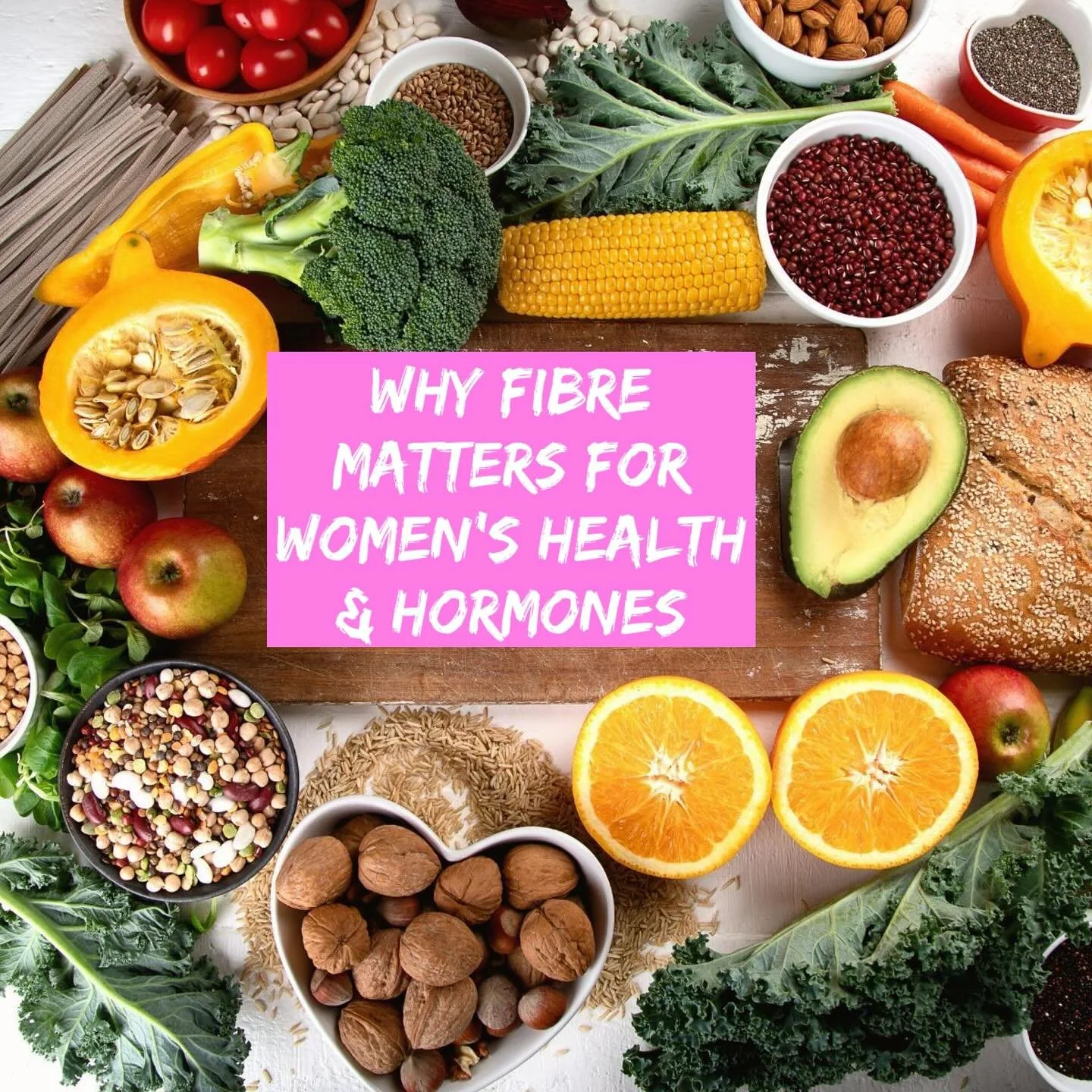Why Fibre Matters for Women&rsquo;s Health &amp; Hormones 💪🌿

Fibre isn&rsquo;t just for digestion &mdash; it plays a powerful role in balancing hormones and supporting overall wellbeing.

✨ Hormone balance:
Fibre helps remove excess estrogen throu