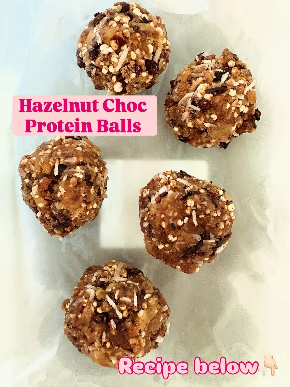 Hazelnut Choc Protein Balls 🍫🌰

Every week I make a fresh batch of protein balls, and I&rsquo;ve been loving them either with my morning coffee after a workout or as a little treat after dinner.

I used to be obsessed with Quest protein bars, but t