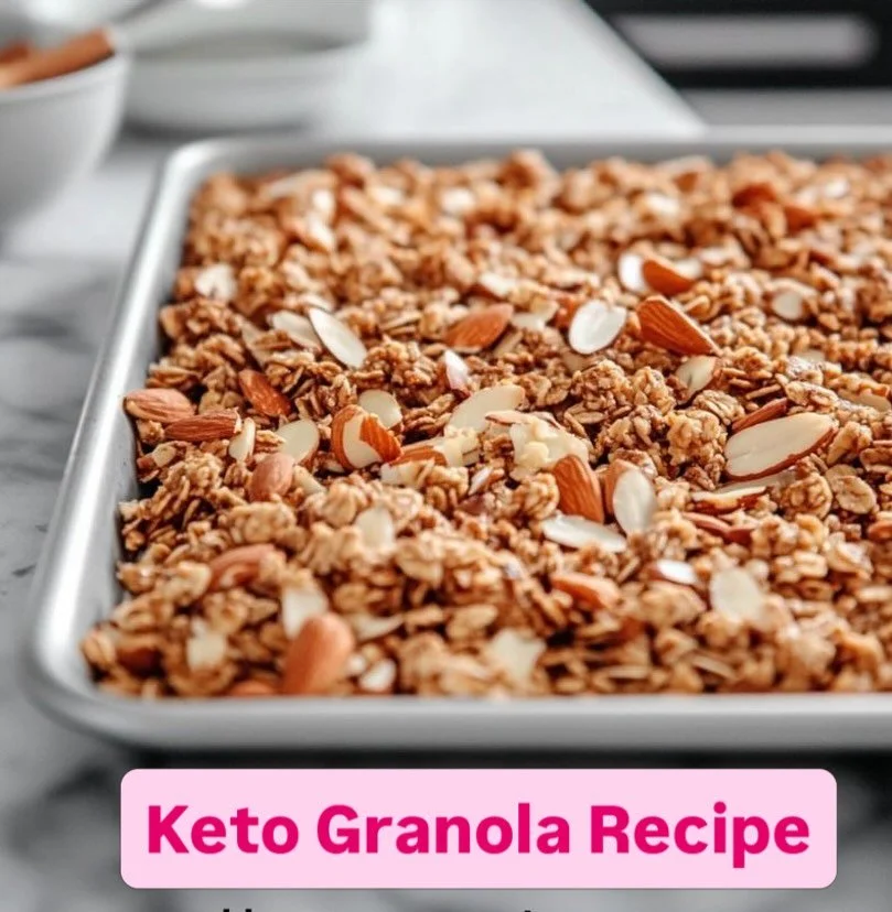 Keto Granola Recipe: 

Fuel your body, nourish your energy ✨
Perfect for busy mums who need something quick, nourishing, and actually satisfying. Sprinkle it on yogurt, smoothie bowls, or grab a handful on the go.

Packed with healthy fats, fibre, an