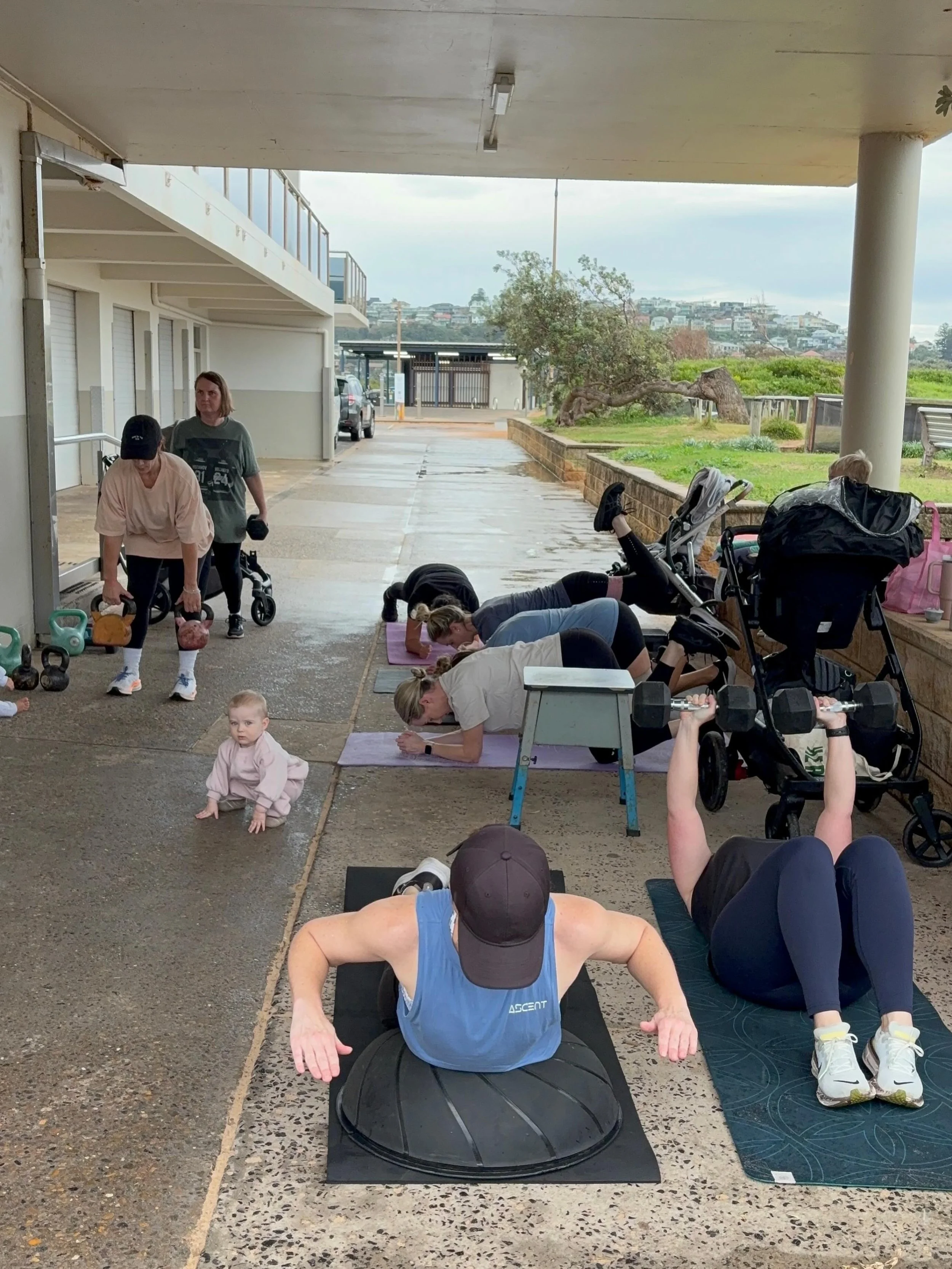 The morning started with rain, but we made it work! ☔💪🏻

No excuses from these legends &mdash; they showed up, put in the effort, and got it done. That&rsquo;s what Bella Fit is all about: consistency, resilience, and supporting each other no matte