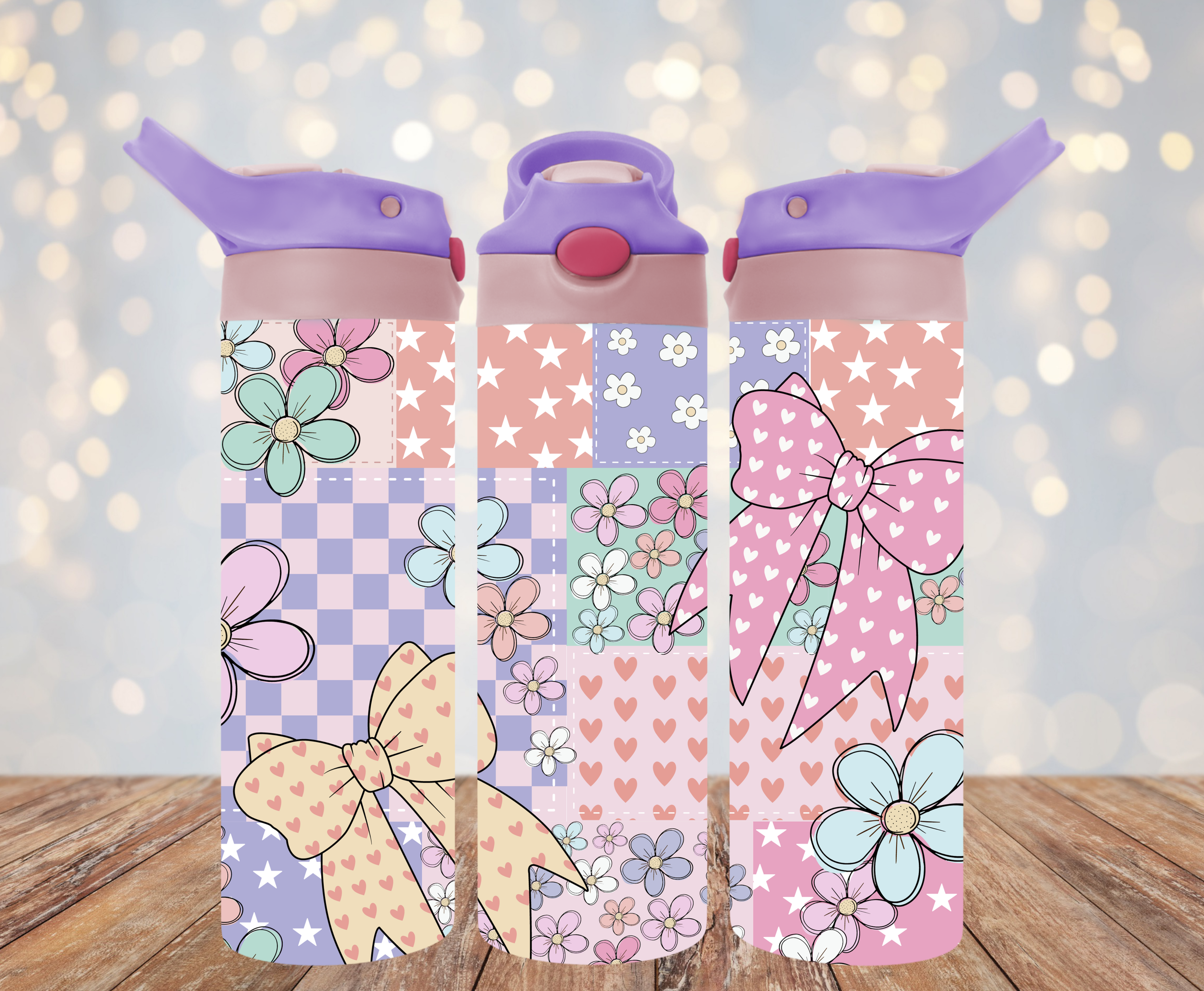 Bow Beautiful  20oz Stainless Drink Bottles