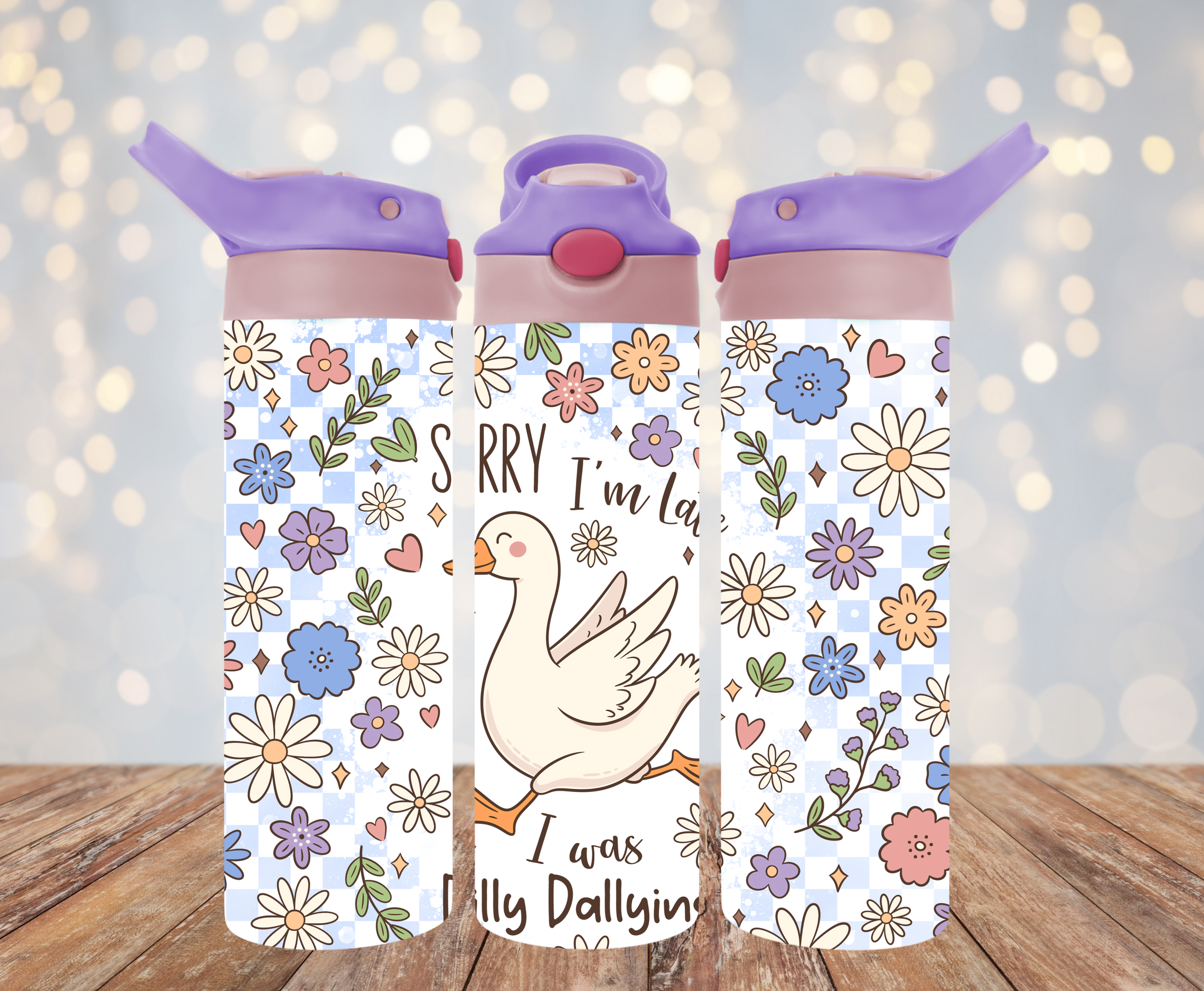 Sorry I'm Late 20oz Stainless Drink Bottles