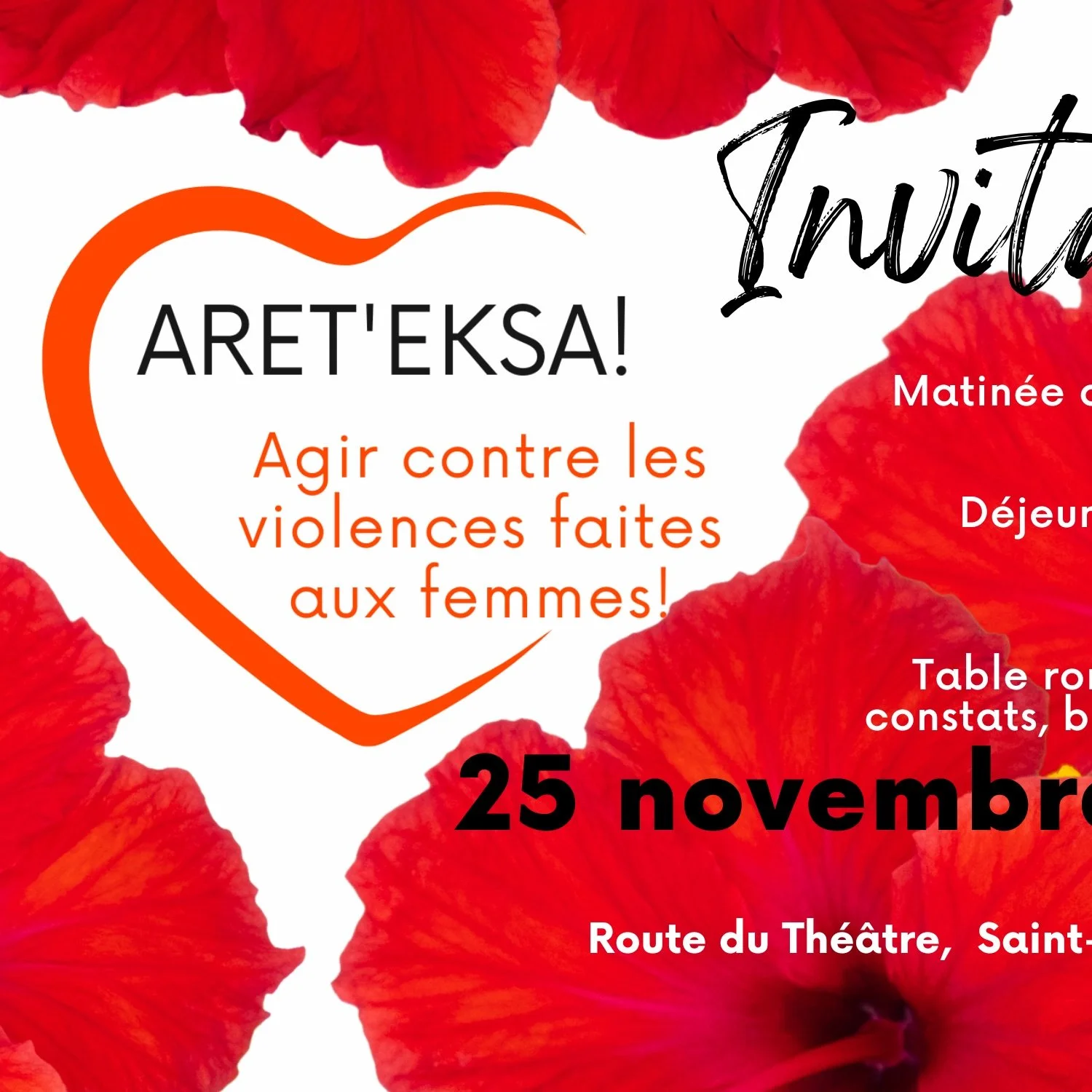 ARET EK SA! Agir contre les violences faites aux femmes à la Réunion!