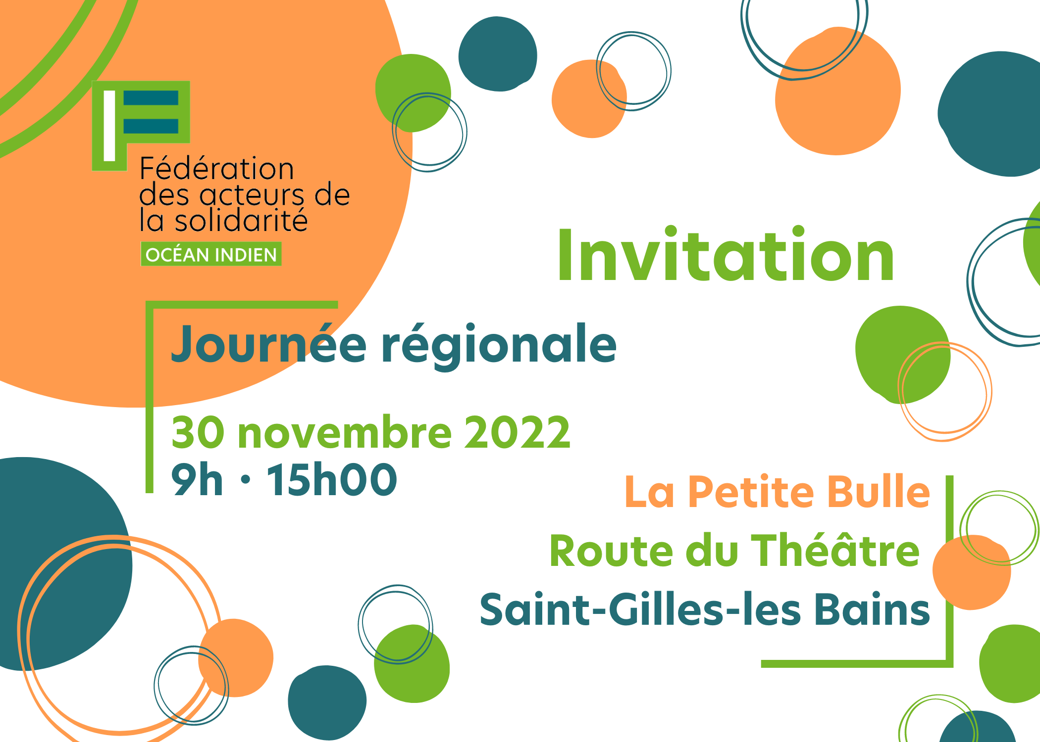 Journée régionale FAS OI • "Fédéré.e.s pour construire la solidarité!"
