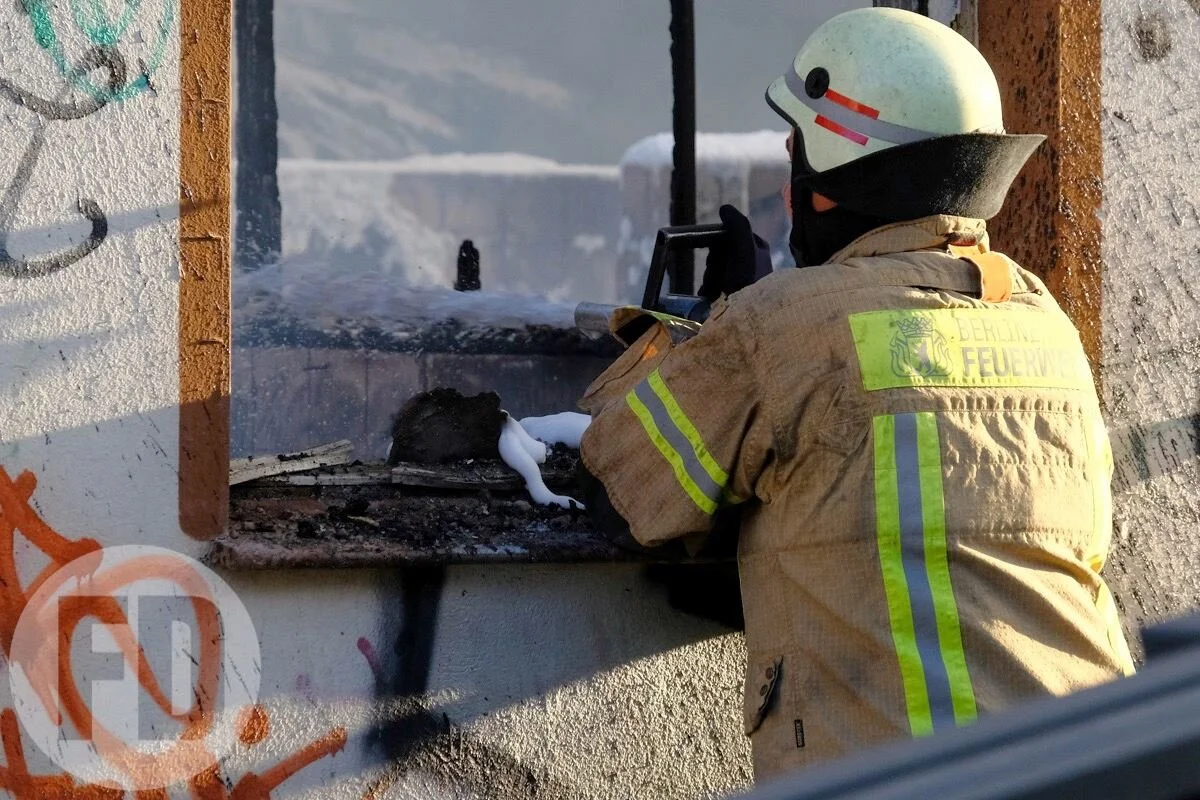 Feuer Baracke - Köpenick - Stellingdamm