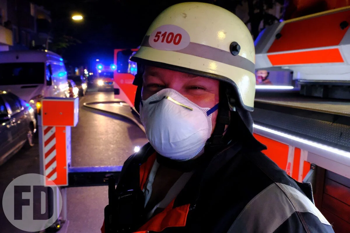 Feuer Dach - Neukölln - Emser Strasse