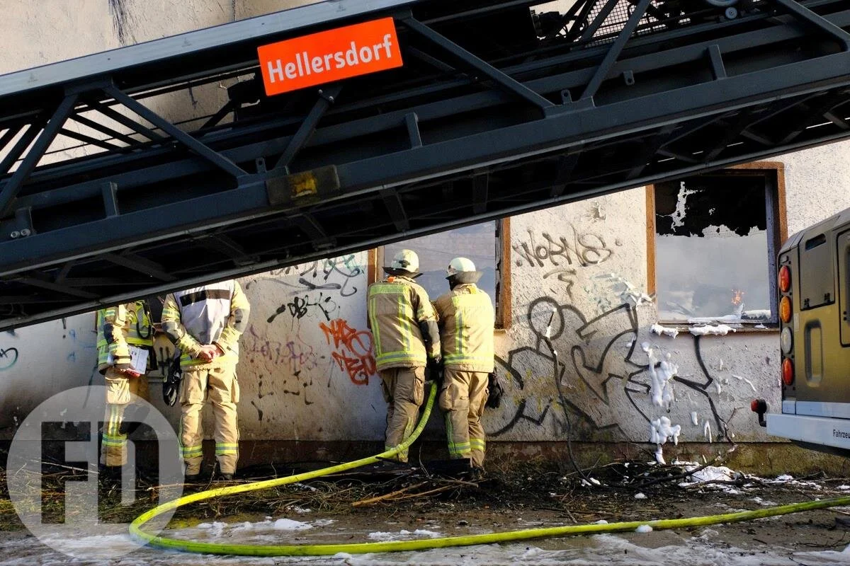 Feuer Baracke - Köpenick - Stellingdamm