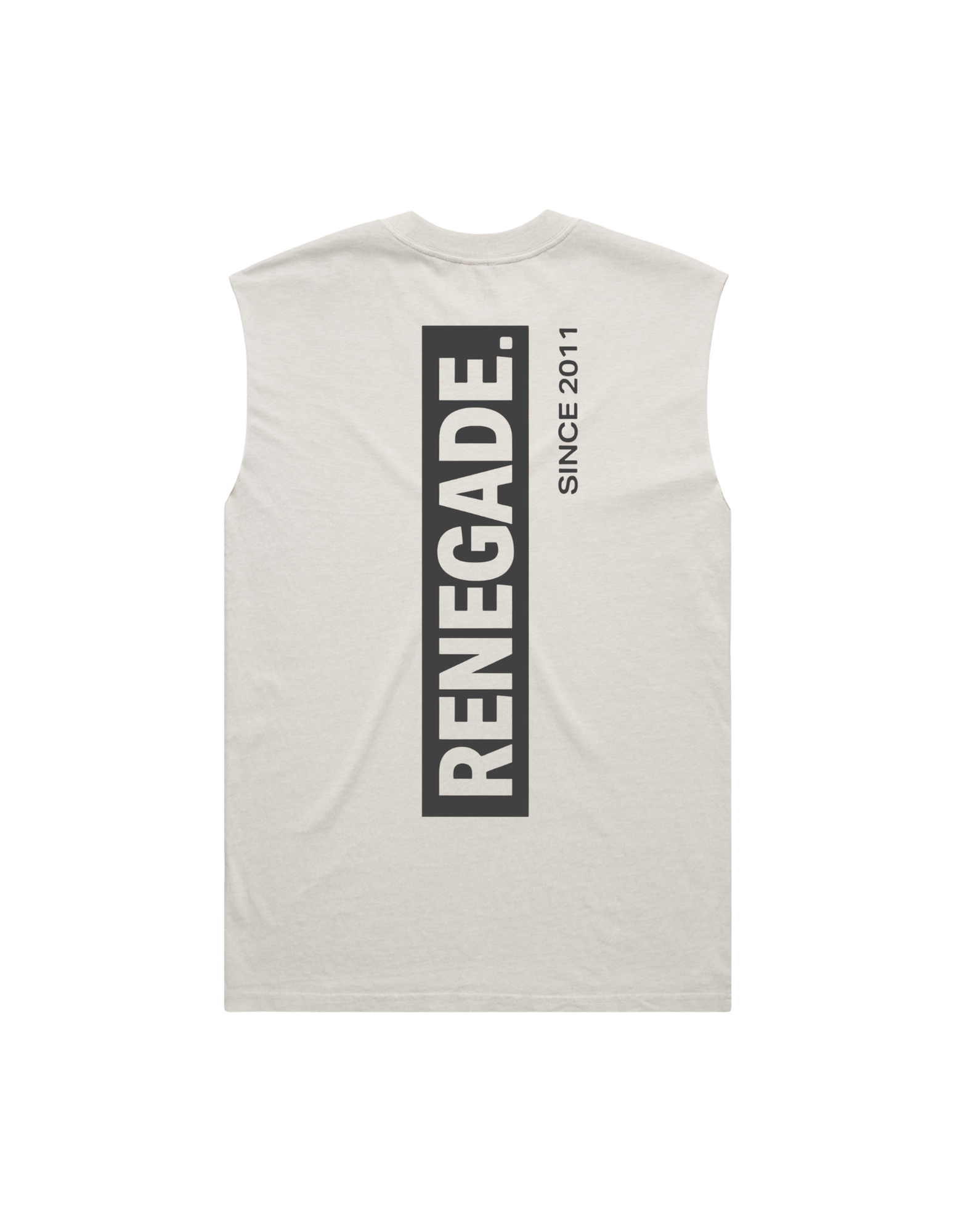 FUNC “Renegade” Heavy Faded Tank – Bone with Coal Print_BACK.png