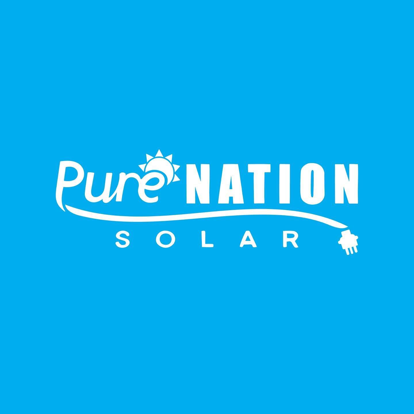 A new Logo Concept &amp; Design we created for PURE NATION SOLAR ☀️ Specialising in all residential and commercial solar projects. 
.
.
.
.
.
.
.
.
#krispconcepts #krispcreative #purenationsolar #solaraustralia  #solarpanels #solarinstallation #solar