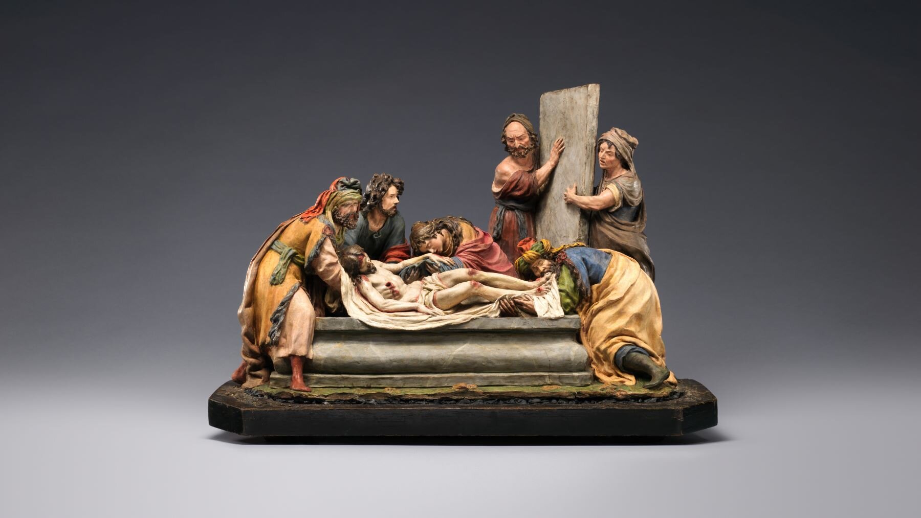 Luisa Roldán, The Entombment of Christ, c.1700, polychromed terracotta, Metropolitan Museum of Art, New York.