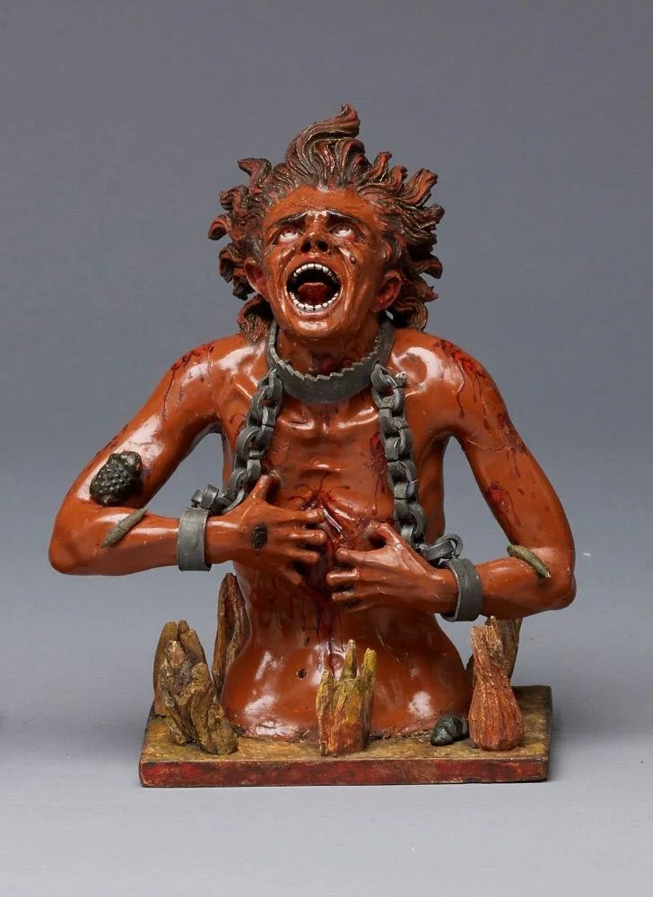 Gilded Figures: Wood and Clay Made Flesh