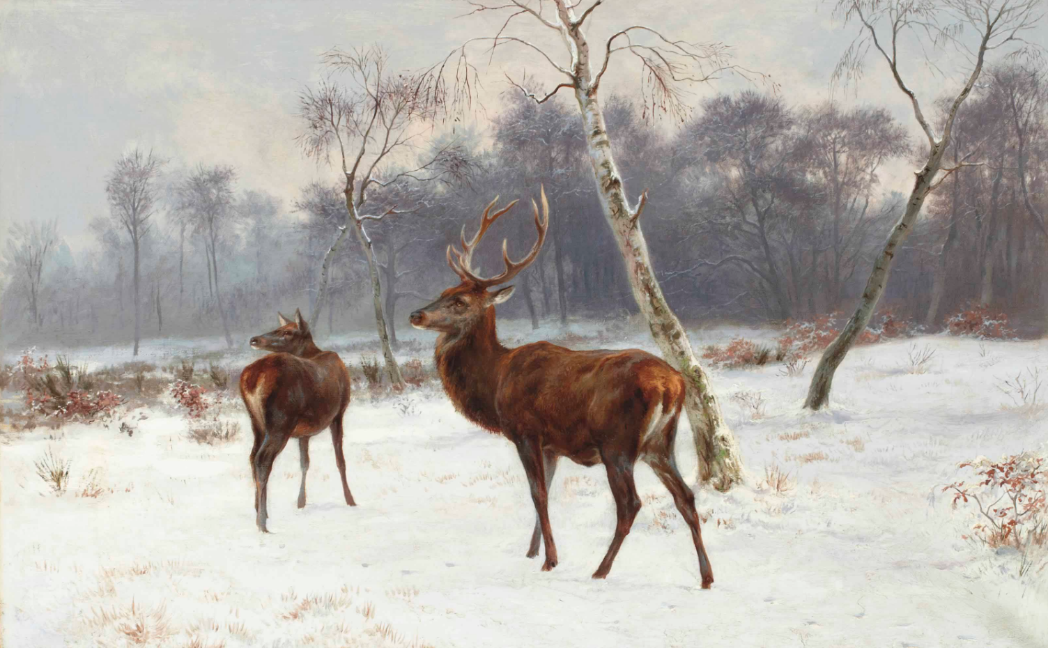 10 winter paintings by women artists