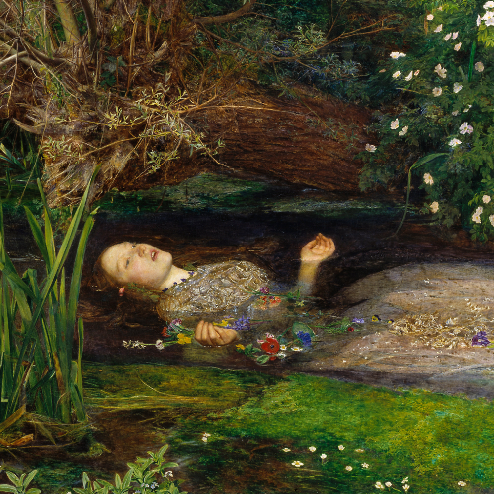 Ophelia by John Everett Millais - explored in a collaborative reel with Pre-Raphaelite society