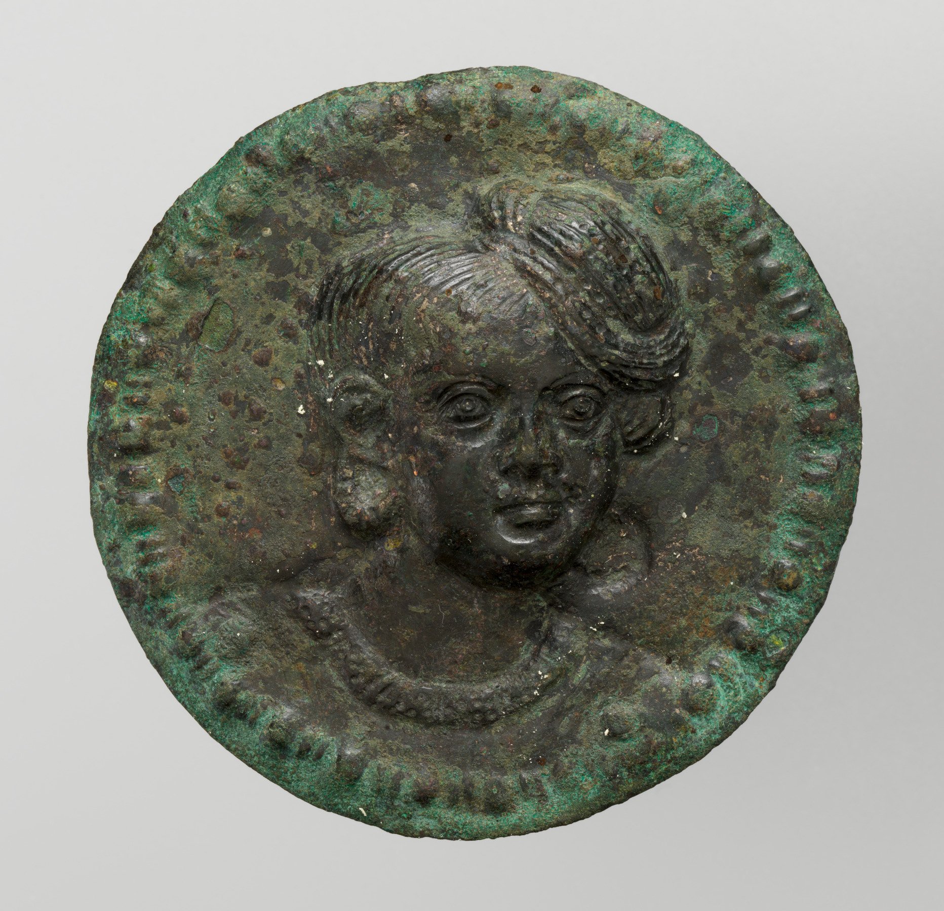 One of a pair of medallions with portrait busts2.jpg