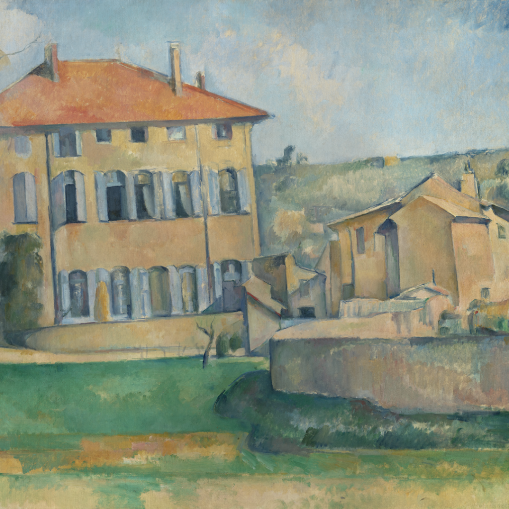 Cézanne at Jas de Bouffan