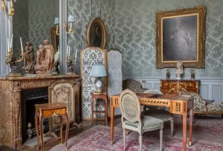 Fig. 1 Private apartments, Musée Jacquemart-André, Paris, showing Nélie Jacquemart's Portrait of Édouard André (Image: Musée Jacquemart-André)