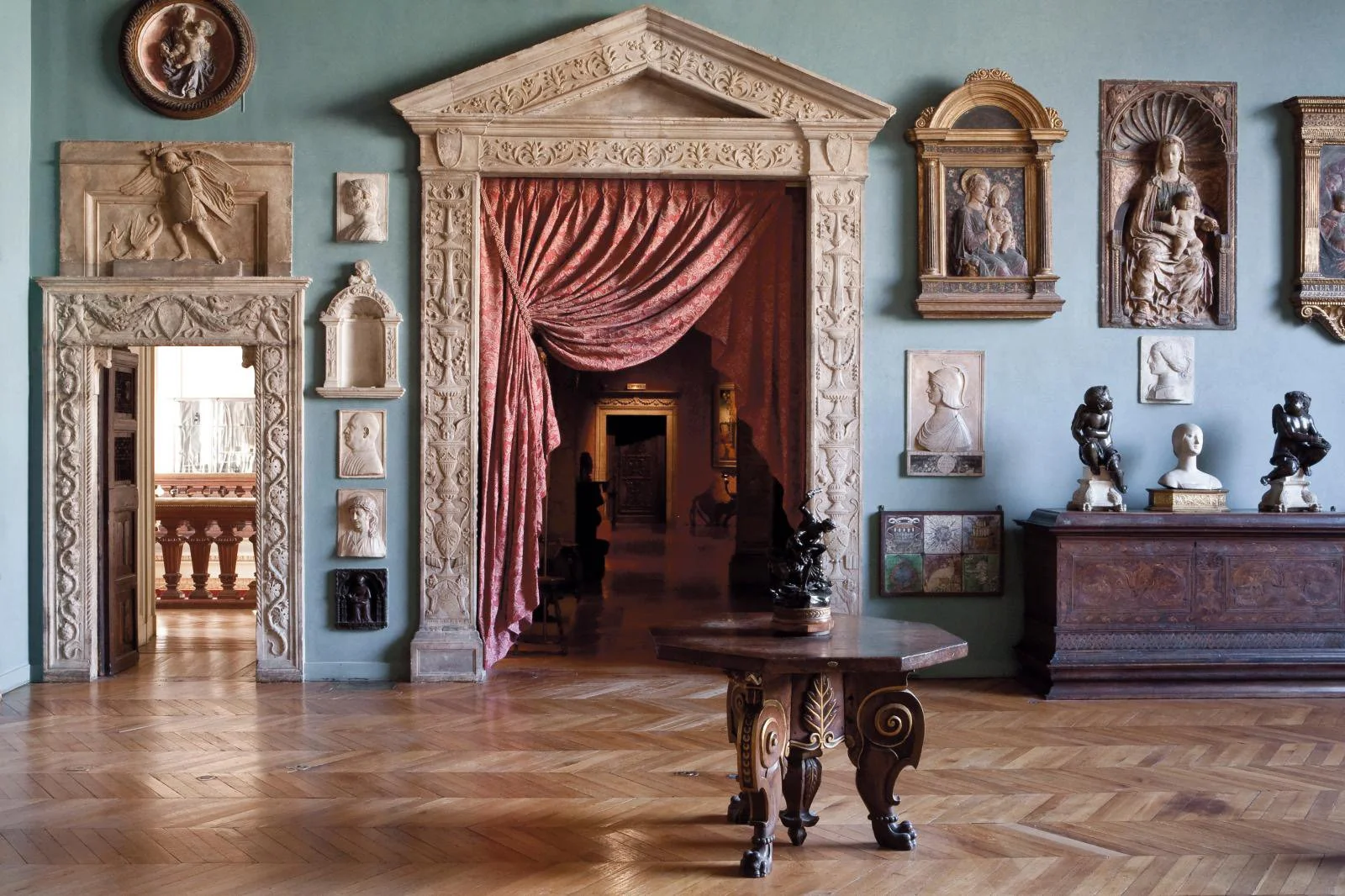 Fig. 9 Interior view of the Italian galleries (Image: Musée Jacquemart-André)