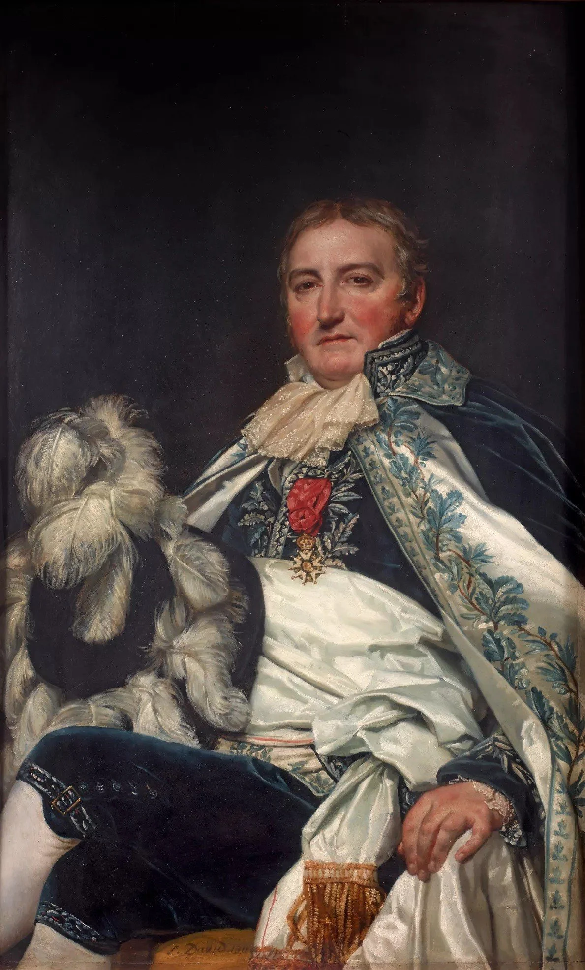Figure 10. Jacques-Louis David, Portrait of the Comte Antoine Français de Nantes (detail), 1811, oil on canvas (Image: Wikimedia Commons)