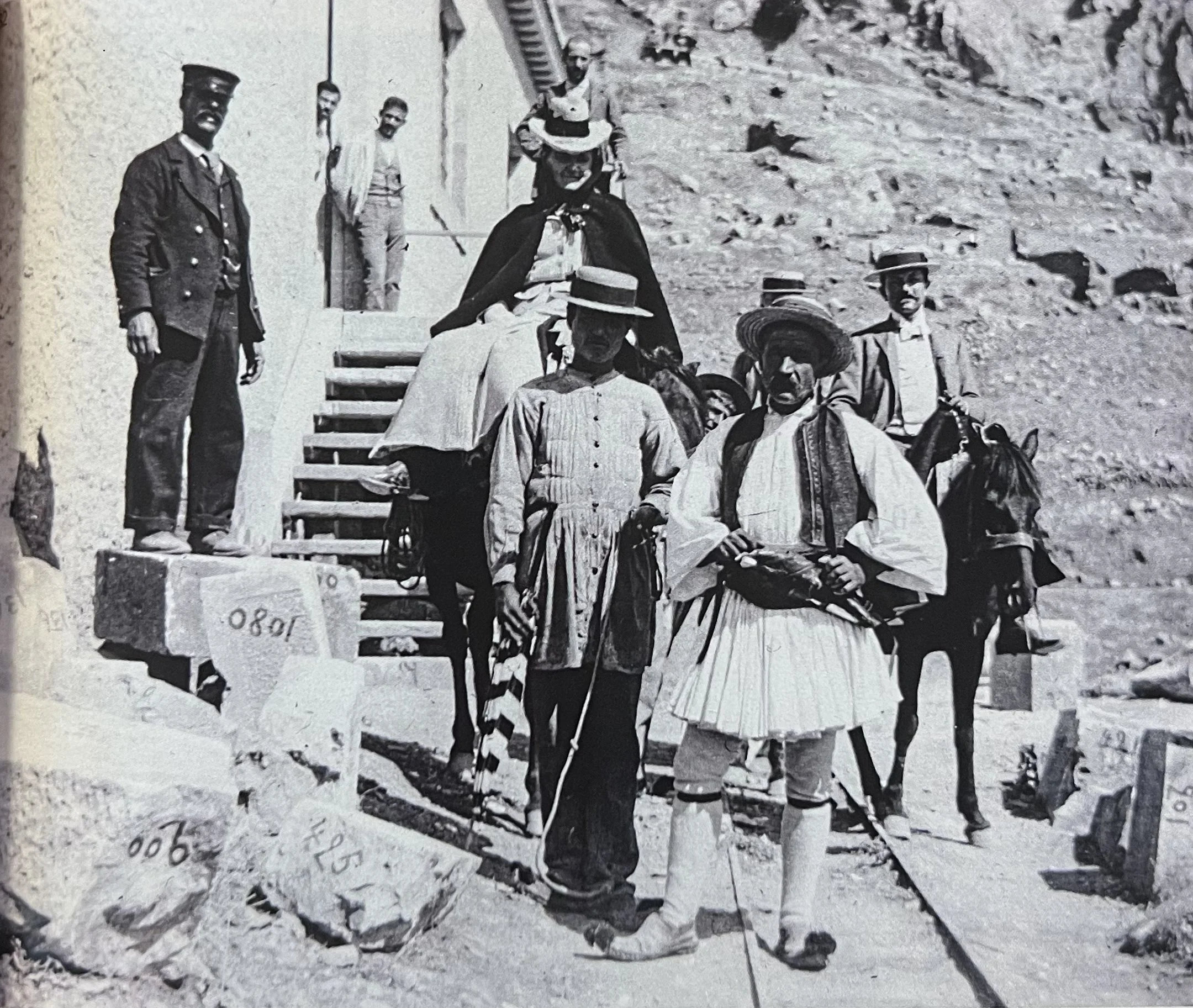 Fig. 12 Photographer unknown, Mme André in Greece, early 20th century (Musée Jacquemart-André/ Institut de France; repd. in P. Curie, op cit. 2023