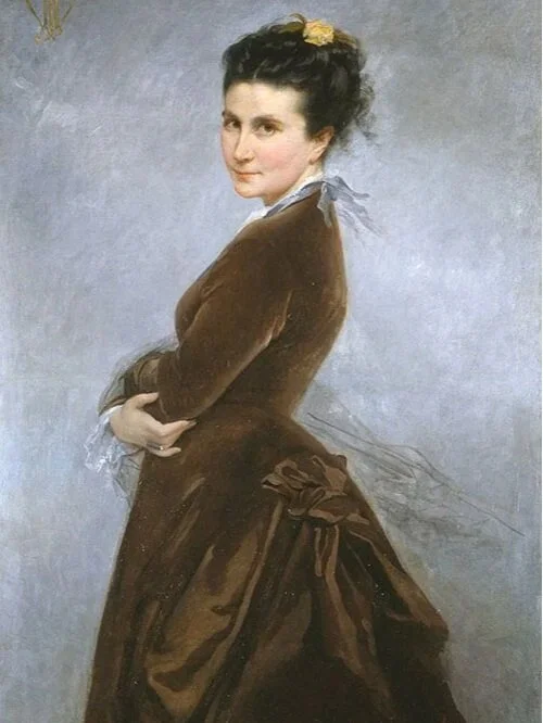 Fig. 14 Nélie Jacquemart, Self-Portrait (detail), 1880, oil on canvas (Image: Wikimedia Commons)