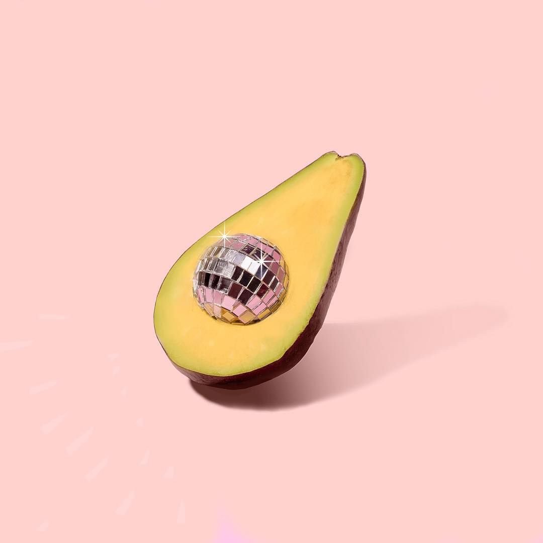 Pastel Colours, Fruits & Disco Balls on a Funny Instagram Account.jpeg