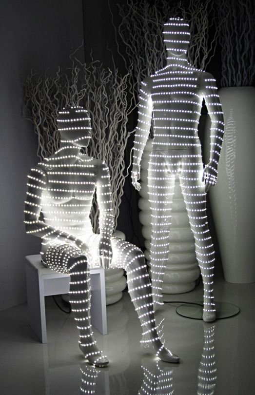 GENESIS MANNEQUINS, Auetal, Germany, _Bespoke Glow-in the-Dark Mannequins for C&A Munich, Germany_, pinned by Ton van der Veer.jpeg