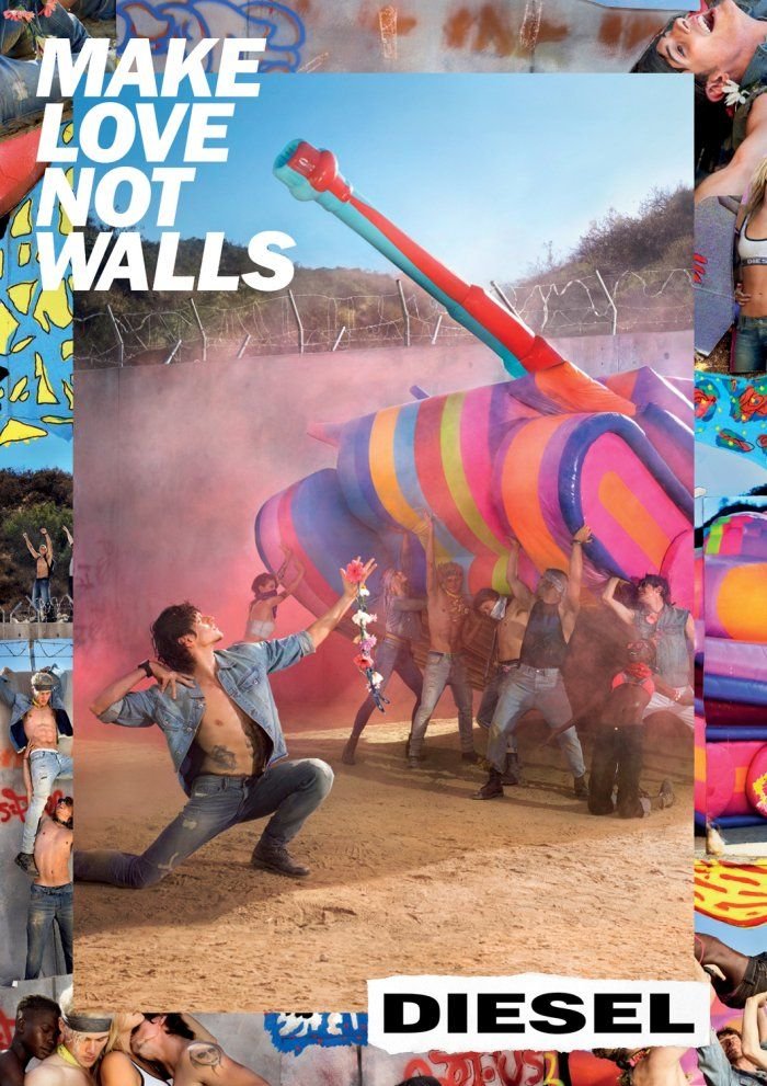 Diesel #MakeLoveNotWalls - S_S '17 Ad Campaign - Denimology.jpeg