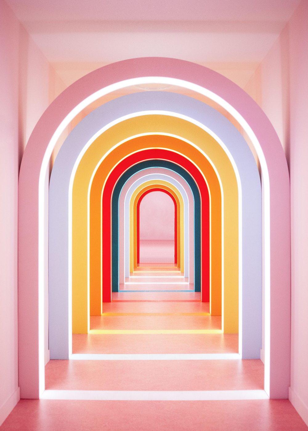 TWA rebrands the Museum of Ice Cream in glorious pink and red to encourage us to connect.png