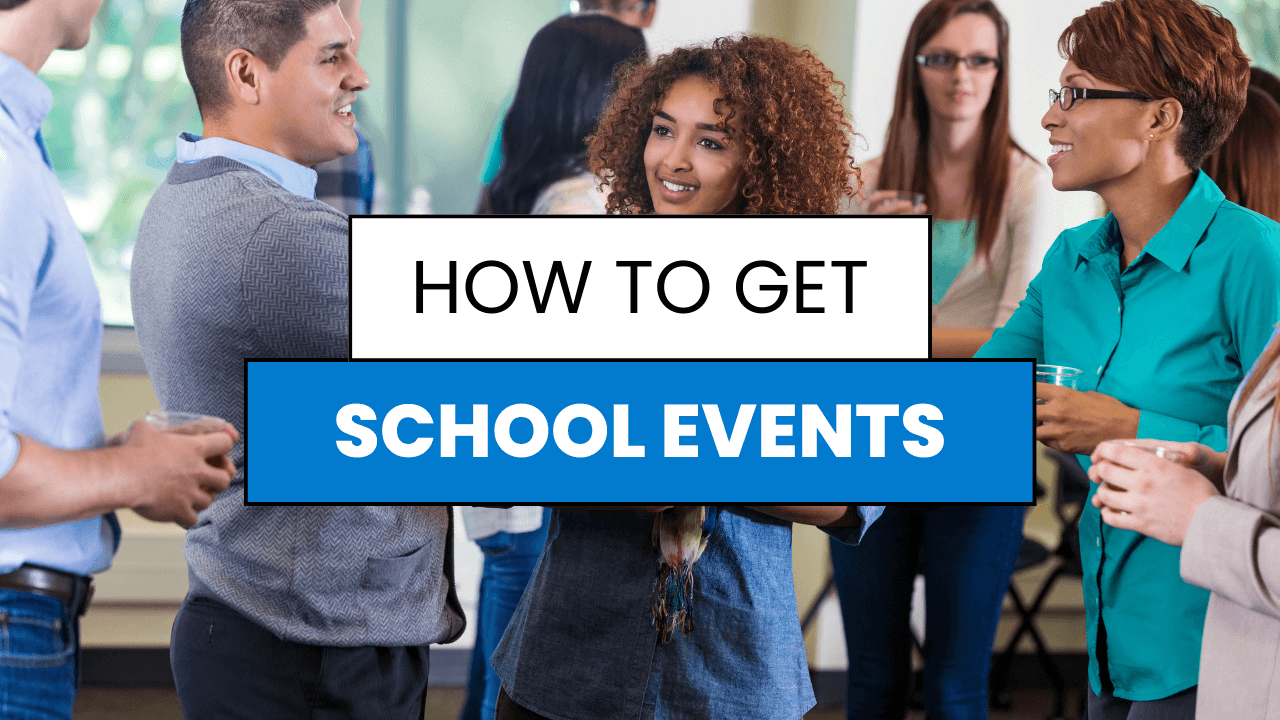How To Get More School Events?