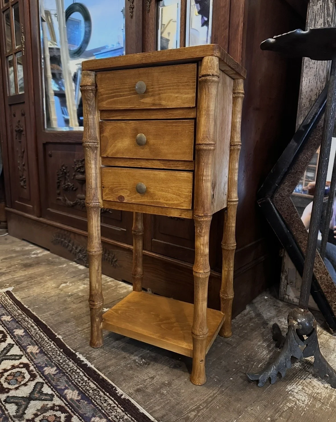 'Made by Muirshin' Faux Bamboo Bedside