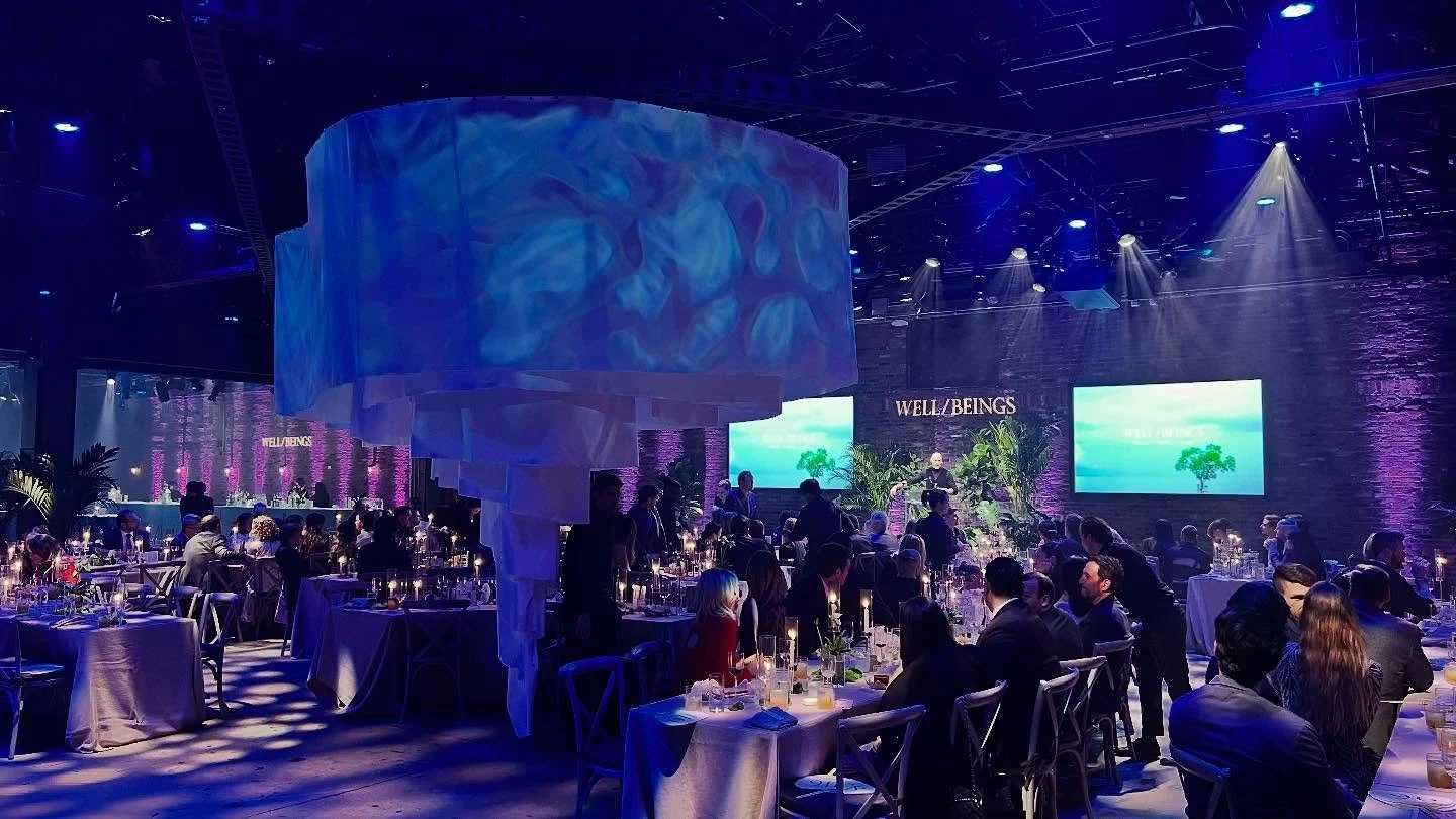 Well/Beings works at the intersection of climate change and animal welfare to promote change. It was an honor to be a part of their inspiring gala! 
..
Venue: @chelseafactory.nyc 
Venue Representation: @thekagency 
Client: @wellbeingscharity 
Event p