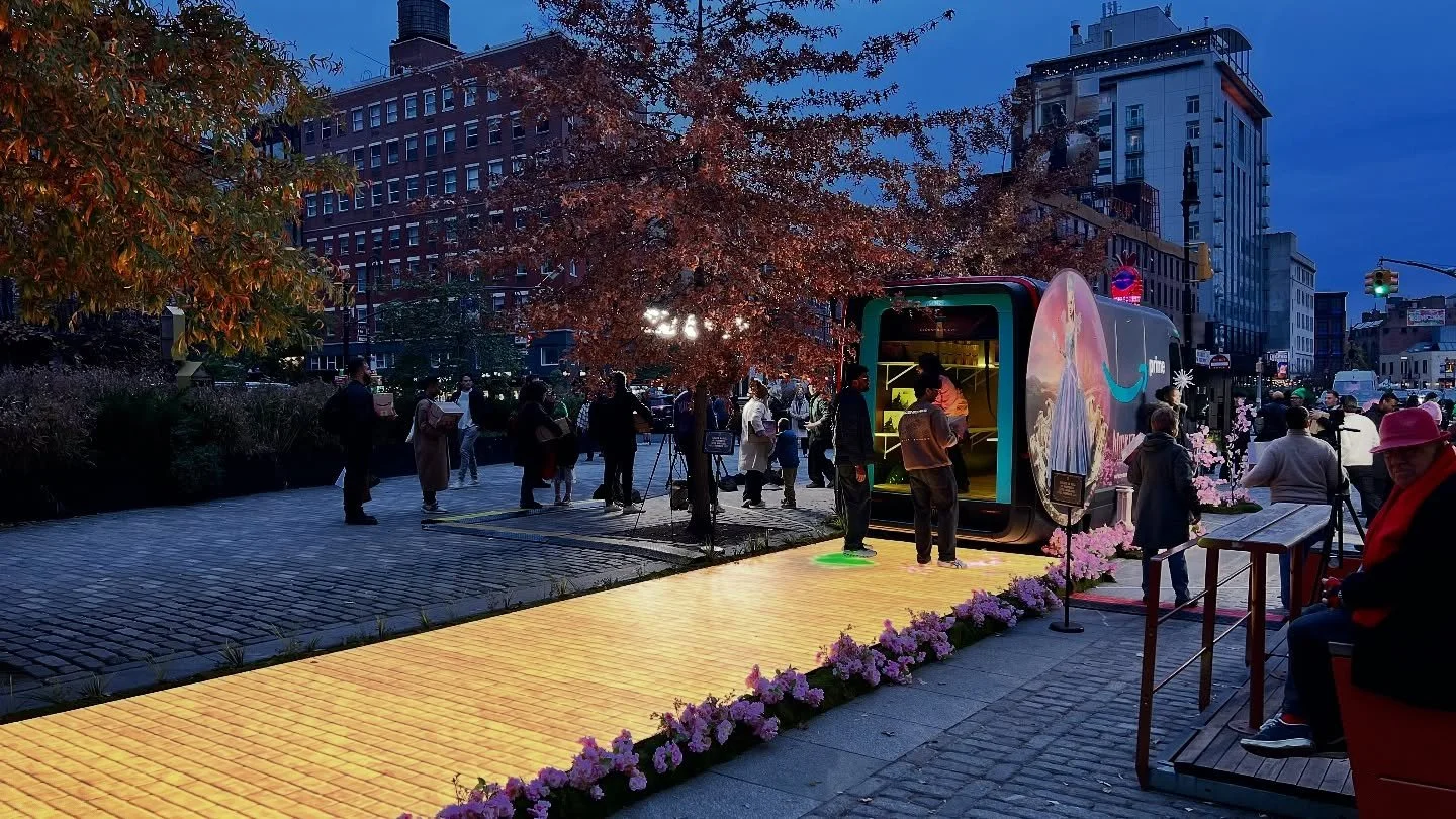 We stepped into Oz a bit early for the promotional premiere events of Wicked: For Good 🩷💚
..
Client: @zerospace @amazon 
Locations: Chelsea Triangle, AMC Kips Bay Theater, @rockefellercenter
Lighting: @liveproductionlabs 
Lighting Equipment: @main_