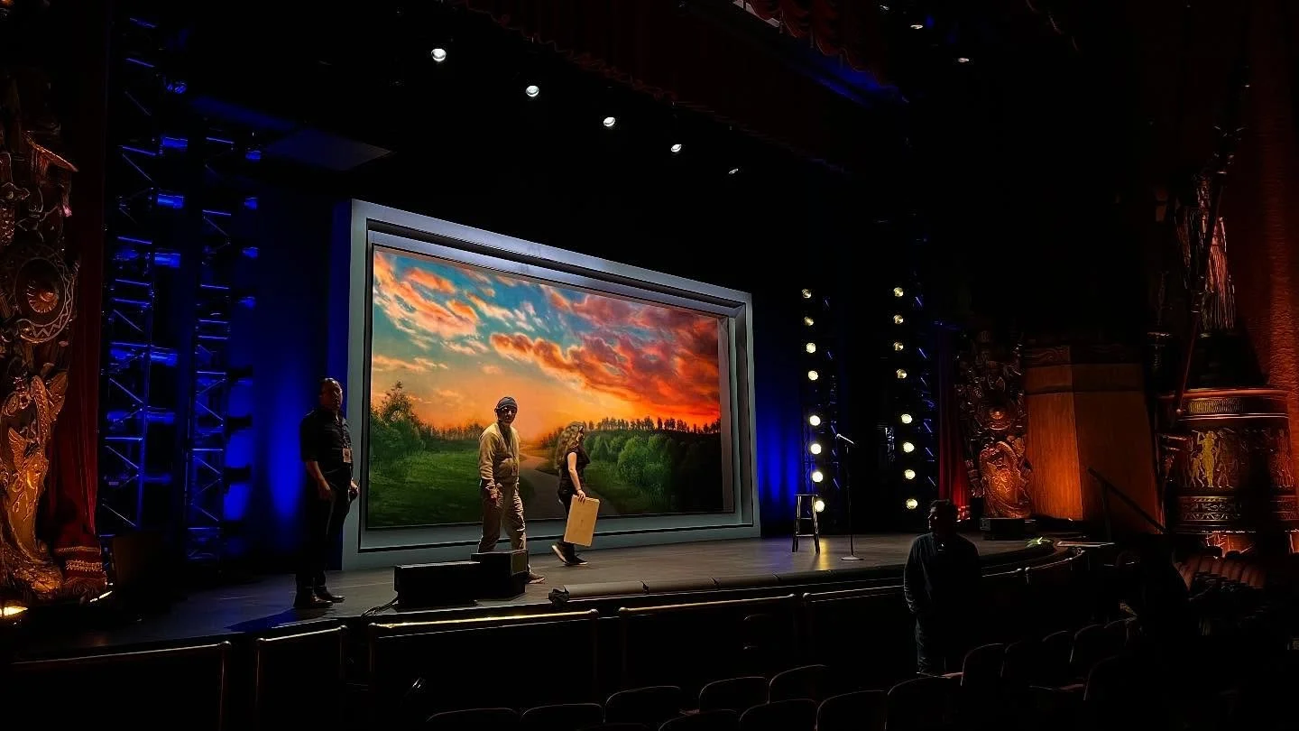 The Good Life, written and performed by Mike Birbiglia, is coming to Netflix on May 26th!🍿
..
Scenic Design: @beowulfboritt 
Scenic Painting: &nbsp;@irina.portnyagina 
Lighting Design: @aaroncopp 
Director:&nbsp;@sethbarrish 
Associate Lighting Desi