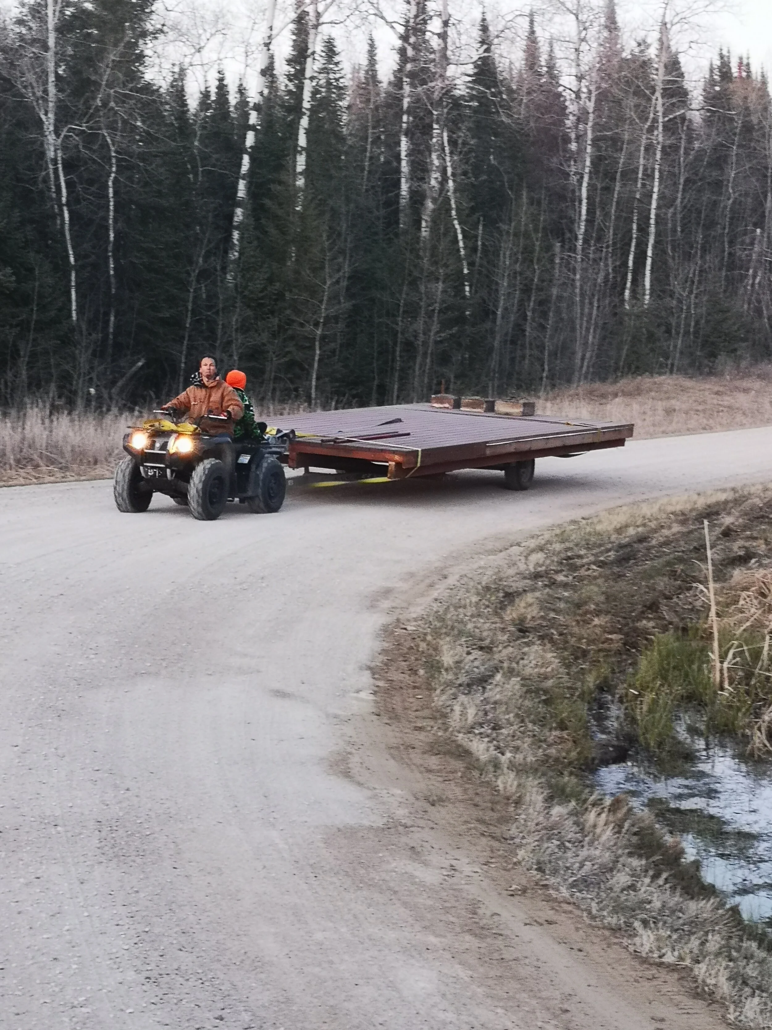 Getting ready for the move.