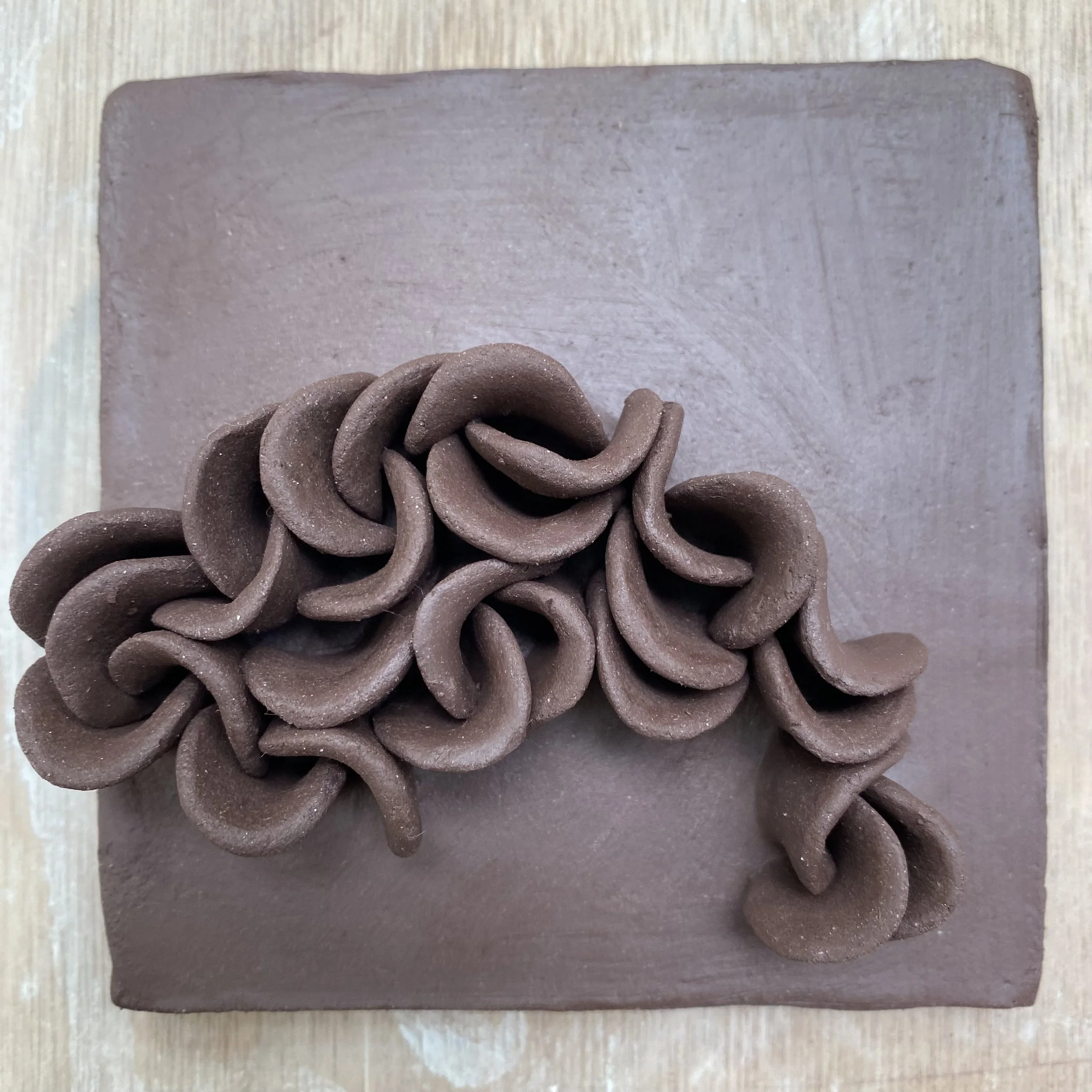 unfired PF680 test tile