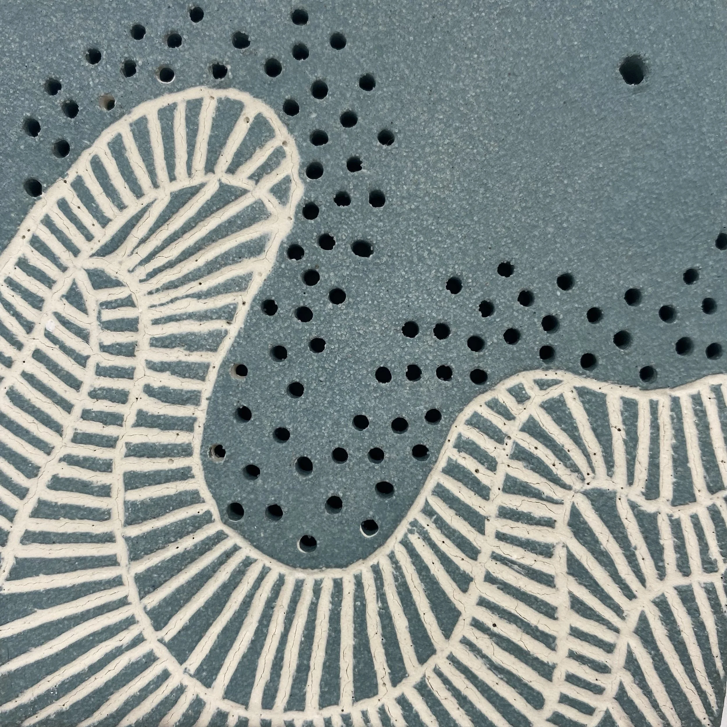 fired test tile
